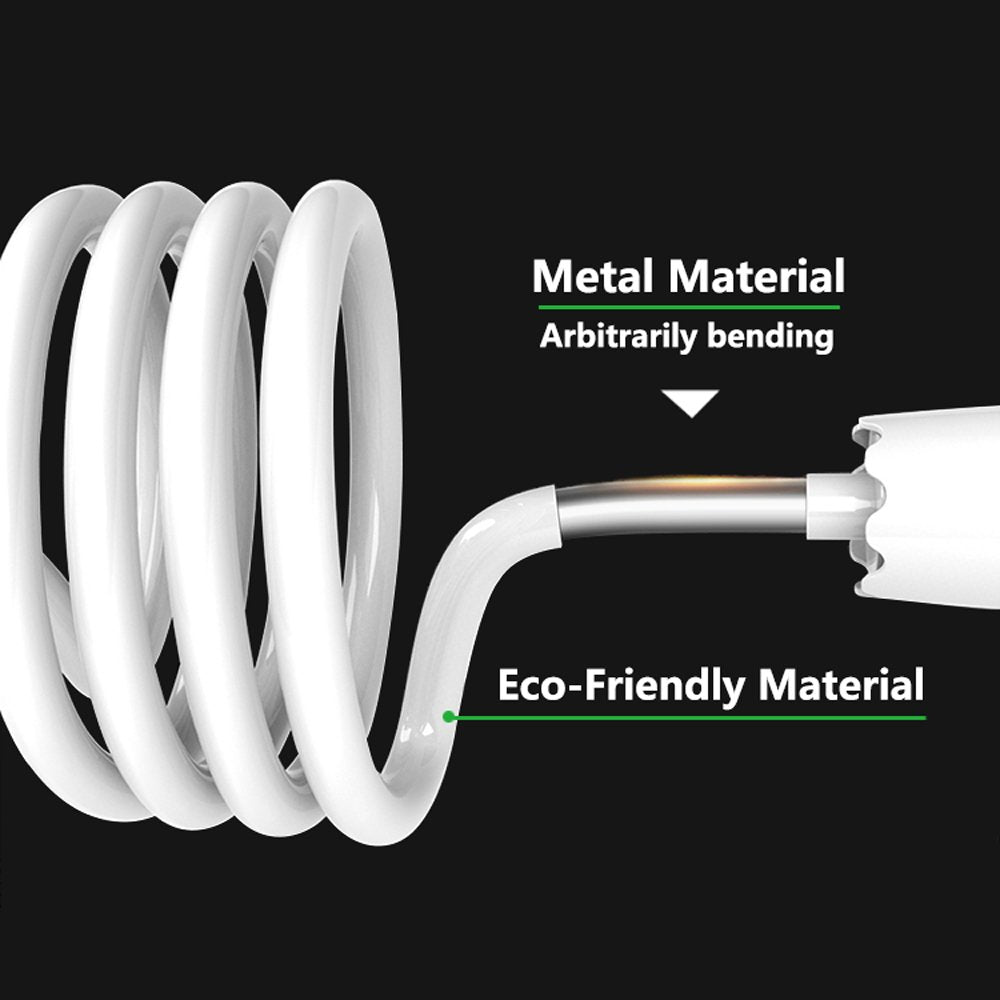 Zton Universal Cell Phone Holder, Universal Mobile Phone Stand, Lazy Bracket, Flexible Long Arms Clip Mount For Iphone, Lg, Etc.