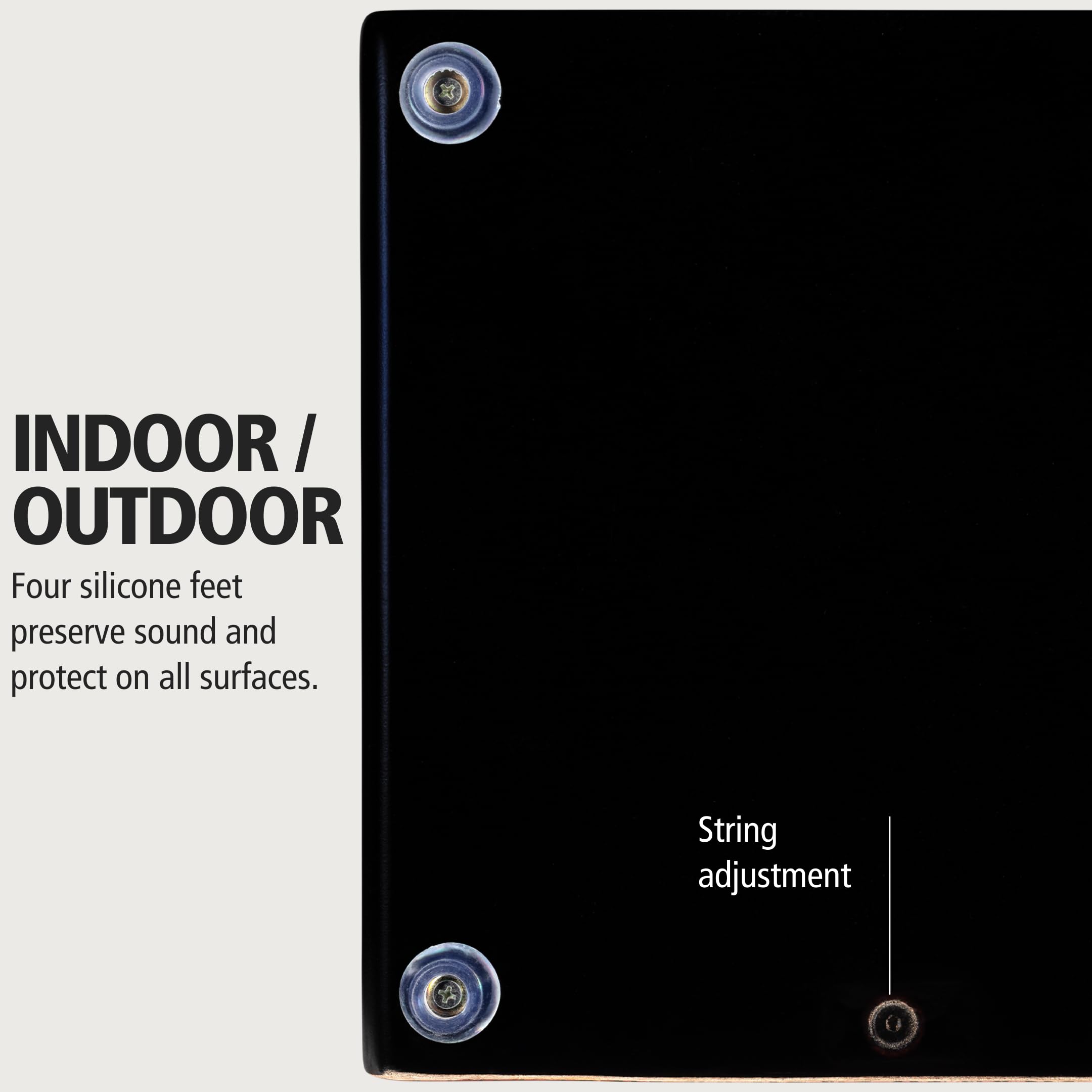 Meinl Percussion Backbeat Bass Cajon With Ported Sound Hole And Adjustable Strings For Snare Effect   Not Made In China   Replic