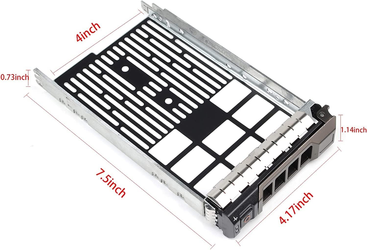 Hard Drive Caddy 3.5' Sas Sata Drive Caddy F238F 0F238F Ssd Bracket Compatible For Dell Poweredge 14Th/13Th/12Th/11Th Generation T340 T440 T640 R530 R730 R930 R520 R720 R720Xd, 10 Pack