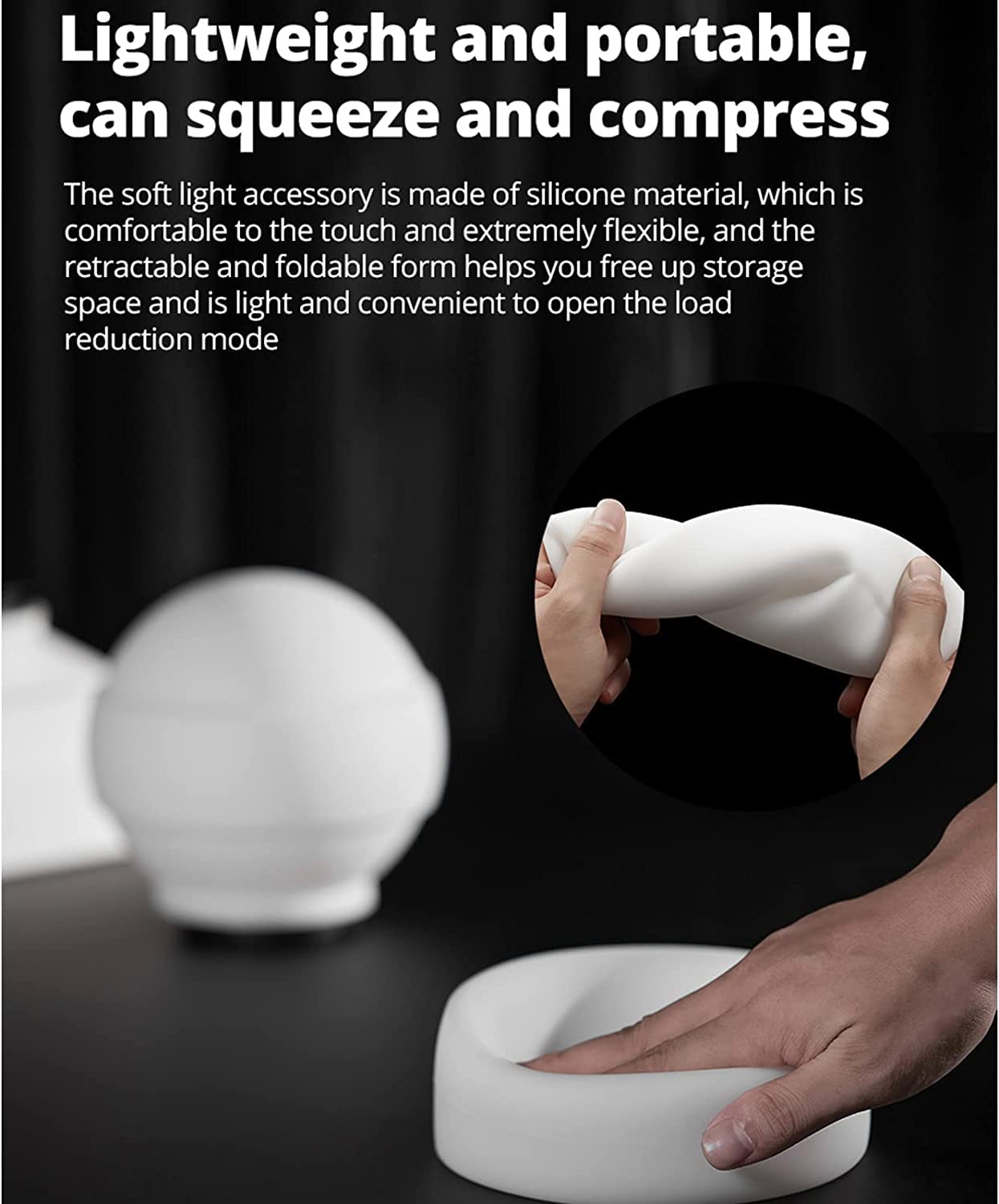 Godox Camera Flash Diffuser Light Ml Cd15 For Speedlight Photography Camera Accessories Modifier For Godox Ad100Pro Ad200Pro Ad3