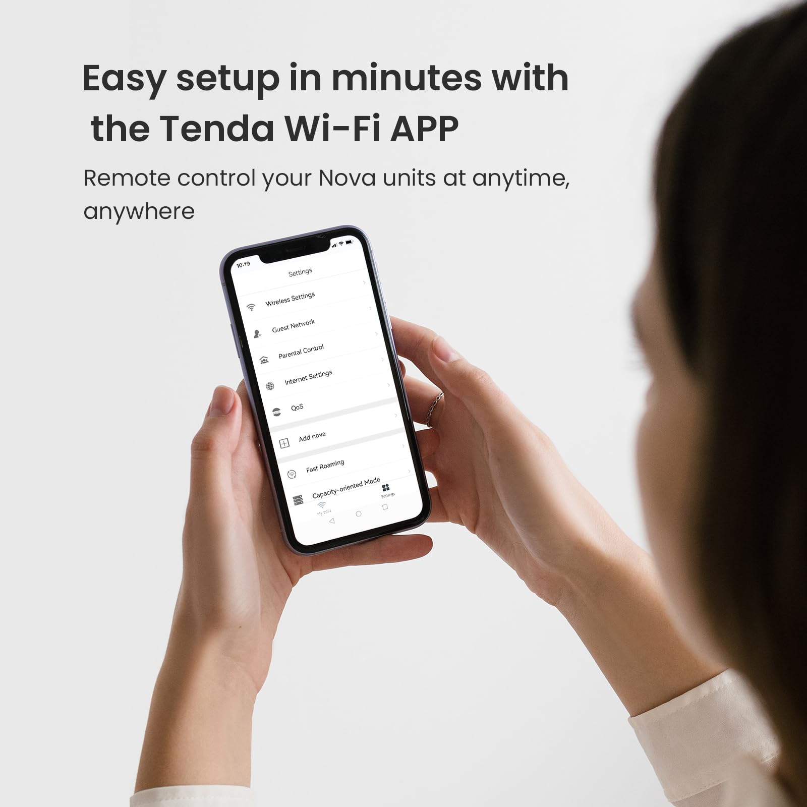 Tenda Nova Mesh Wifi System Mw5G   Covers Up To 2500 Sq.Ft   Ac1200 Whole Home Wifi Mesh System   Gigabit Mesh Router For 80 Dev