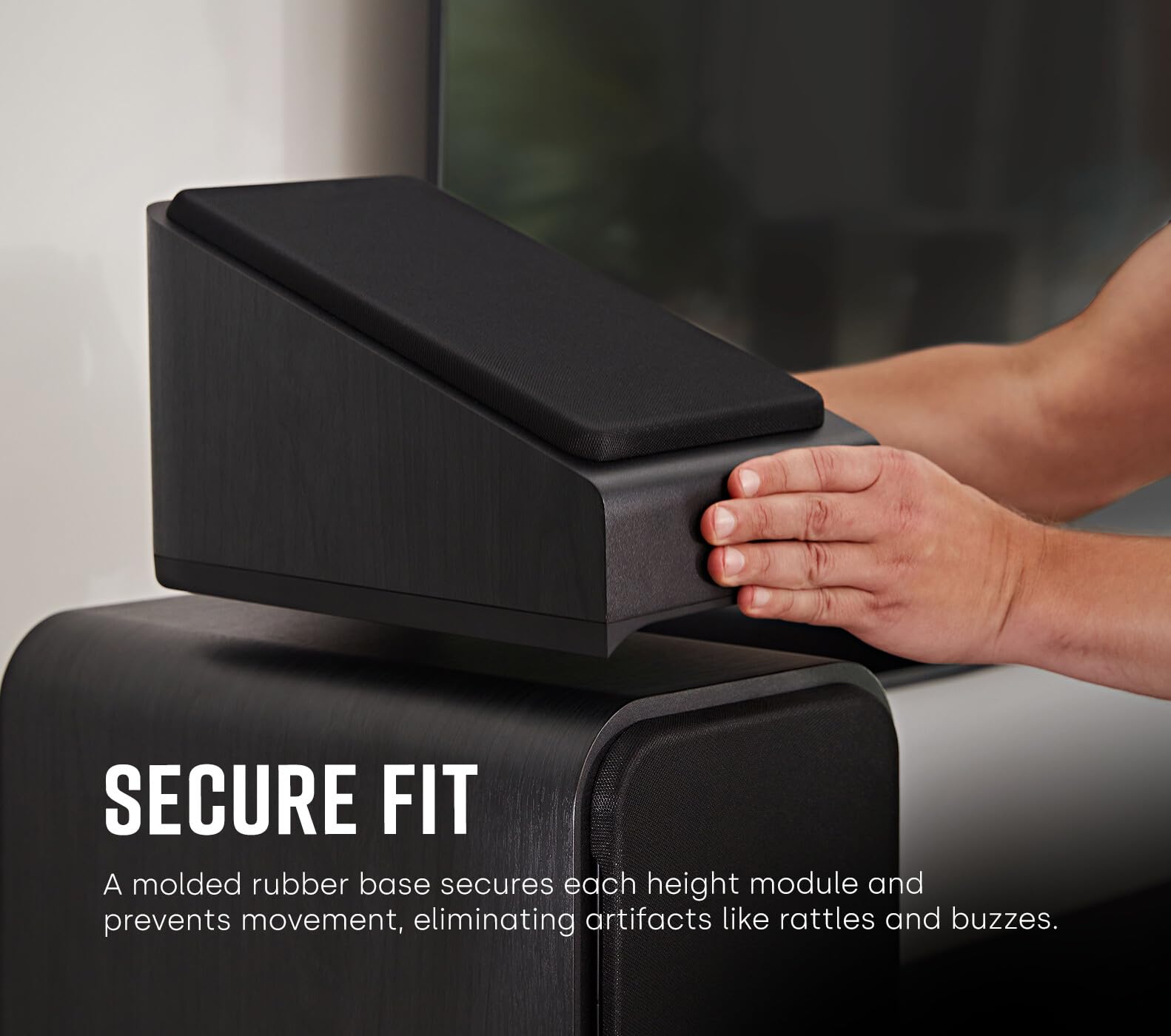 Polk Signature Elite Es90 Height Module Speaker (Pair) For Immersive Overhead Sound, Terylene Dome Tweeter, Mica Fortified Polyp