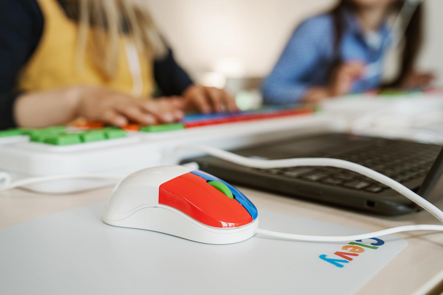 Clevy Kids Mouse   Colorful Ergonomic Usb Wired Computer And Laptop Kids Mouse For School And Home   Children Friendly Mouse Compatible With Windows, Macos, Chromebook   Pack Of 25 Mice