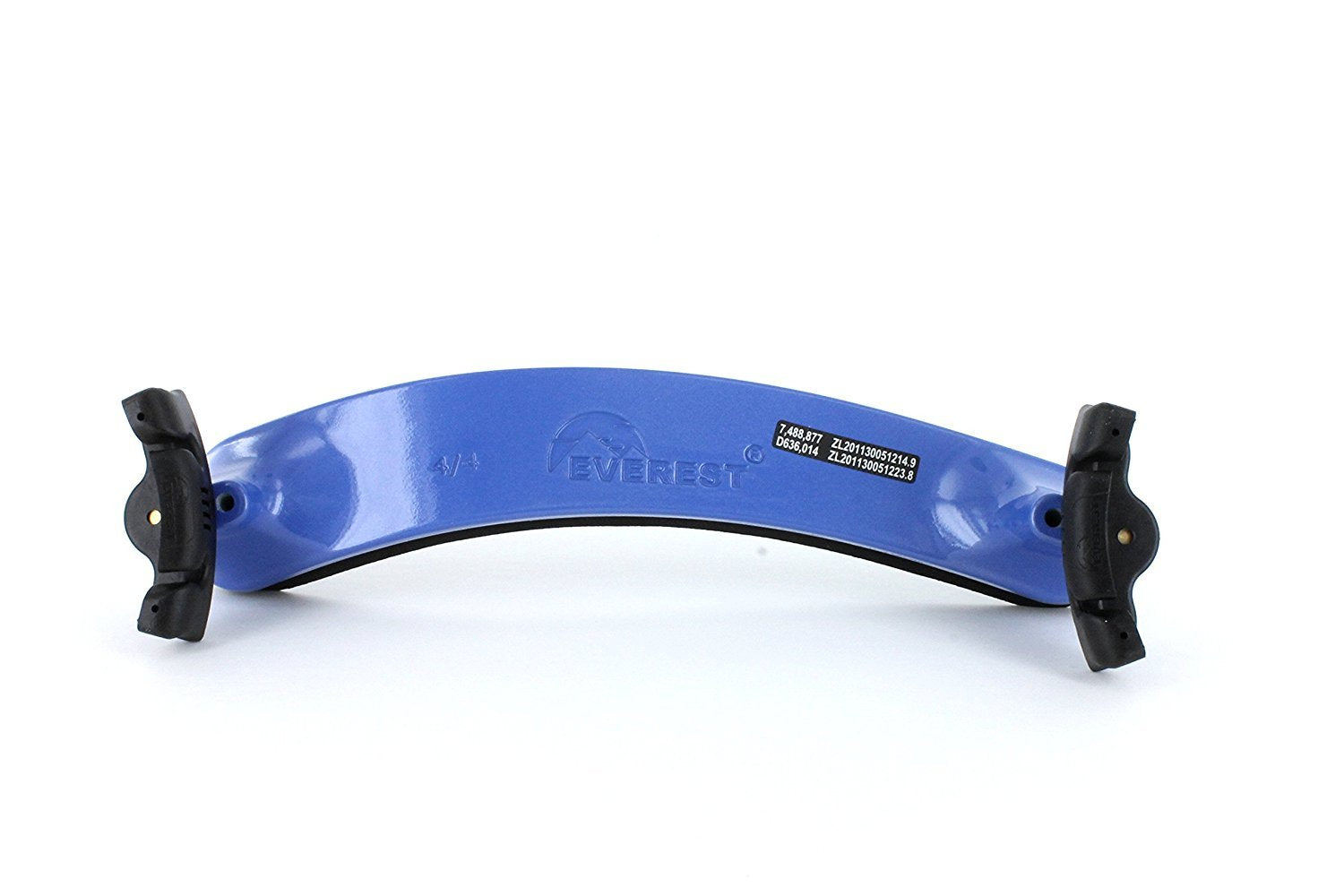 Everest Spring Collection Violin Shoulder Rest 4/4, Blue
