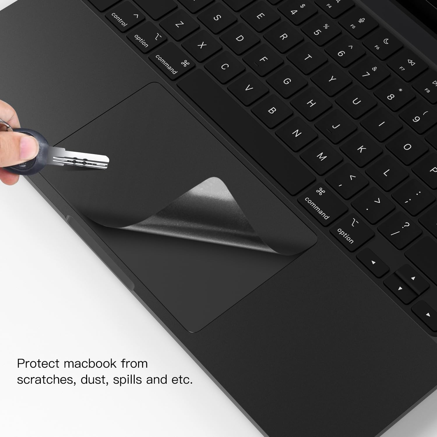 Casebuy Palm Rest Protector Vinyl Skin Sticker For 2023 Macbook Pro 14 Inch M3 Pro/Max A2918 A2992 With Touch Id Scratch Resista