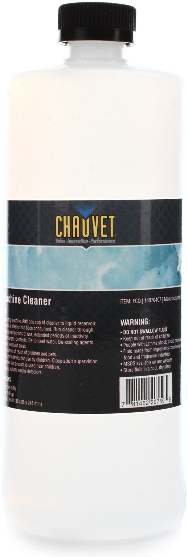 Chauvet Fog Machine Cleaner