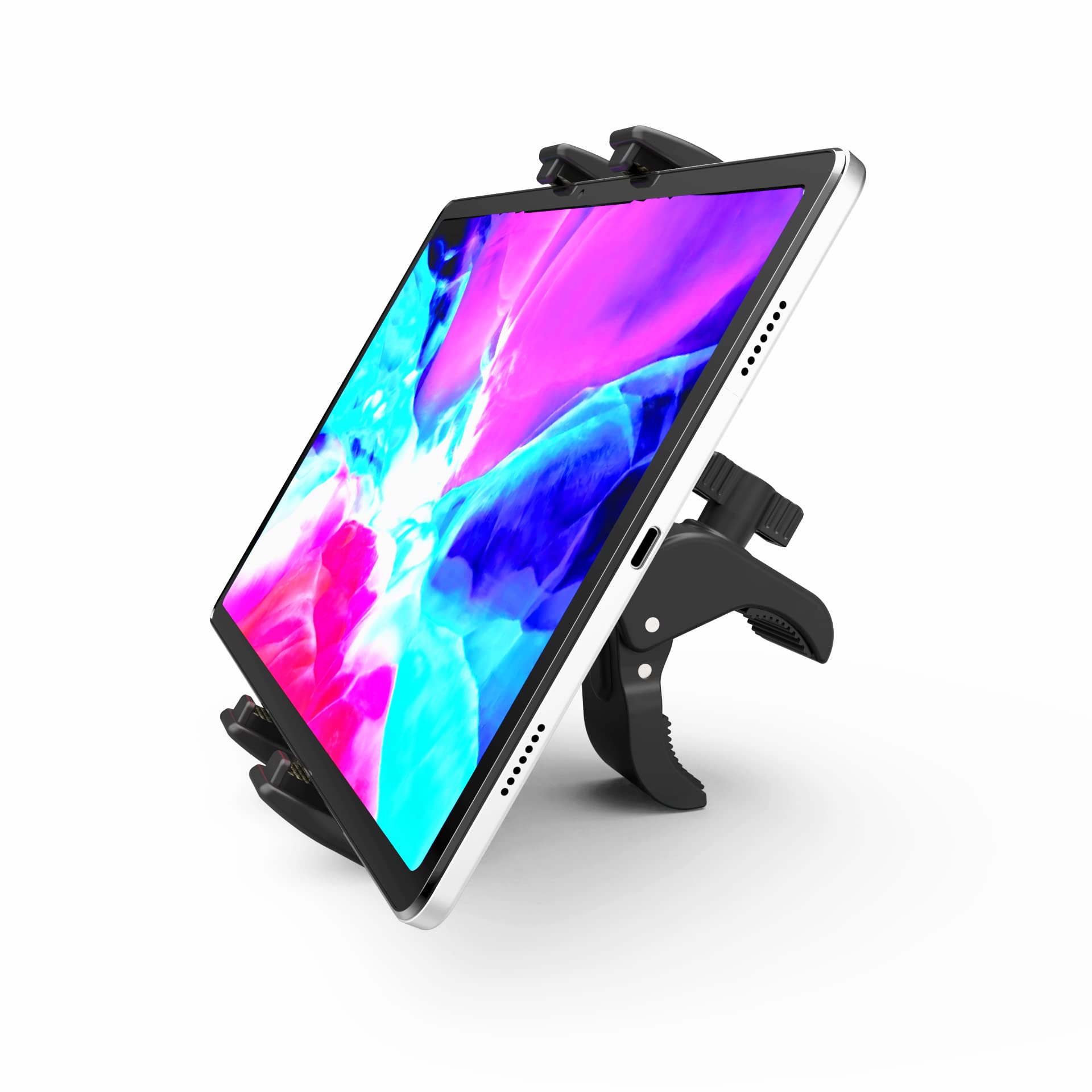 Yiting Tablet Holder, Bike Phone Tablet Mount For Indoor Gym Treadmill, Spinning Exercise Bicycle, Mic Stand, Tablet Holder Moun
