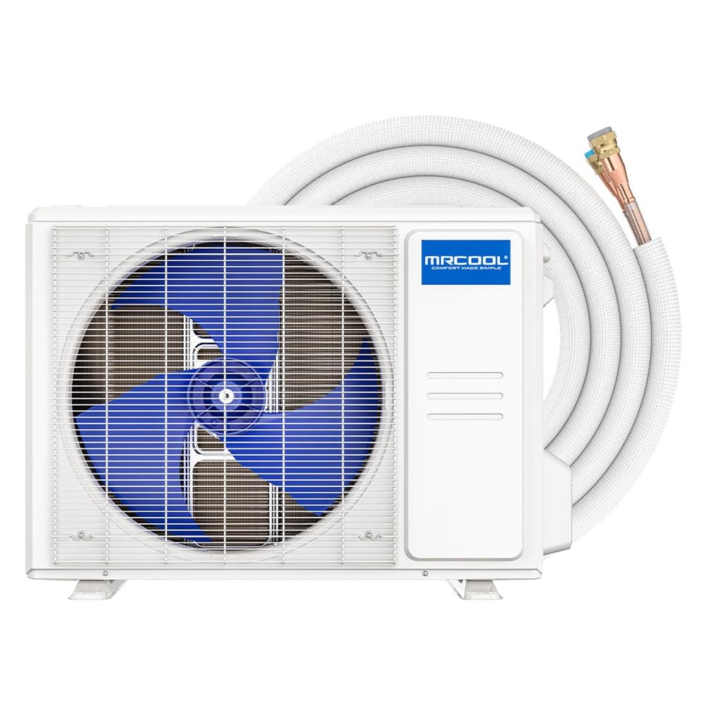 Mrcool Easy Pro 24K Btu 18.9 Seer2 Ductless Heat Pump Split System 5Th Generation - Diy Mini Split W/ 16Ft Lineset & 1 Yr Labor