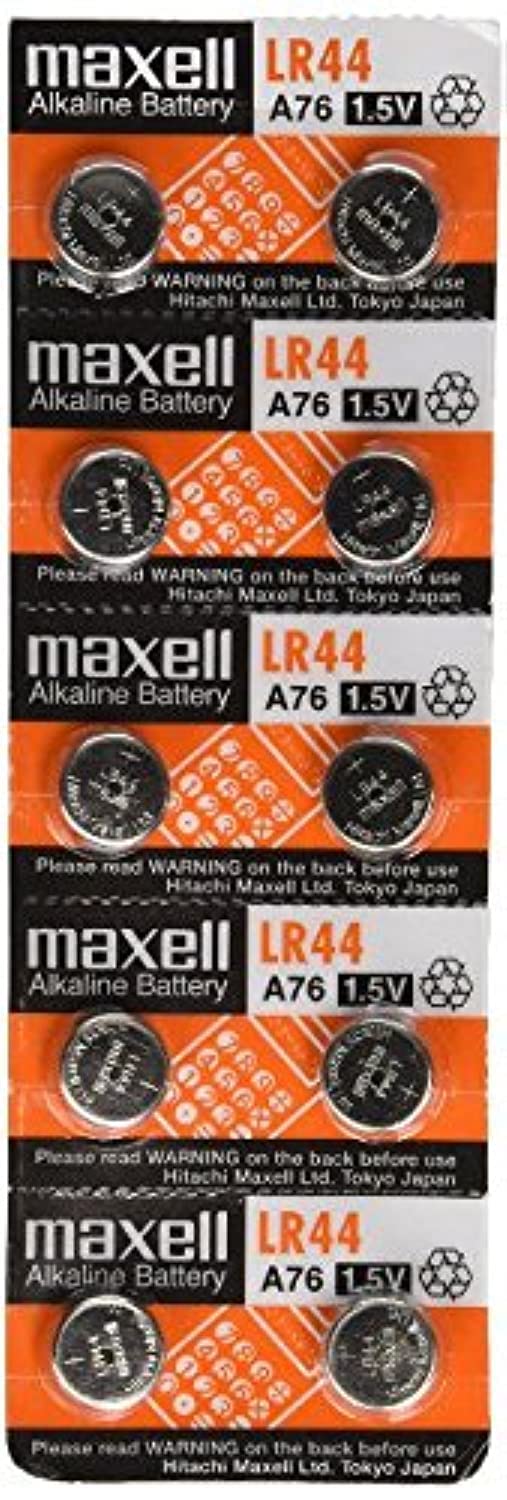 Maxell Lr440 10Pk Lr44 Batteries (Pack Of 10)