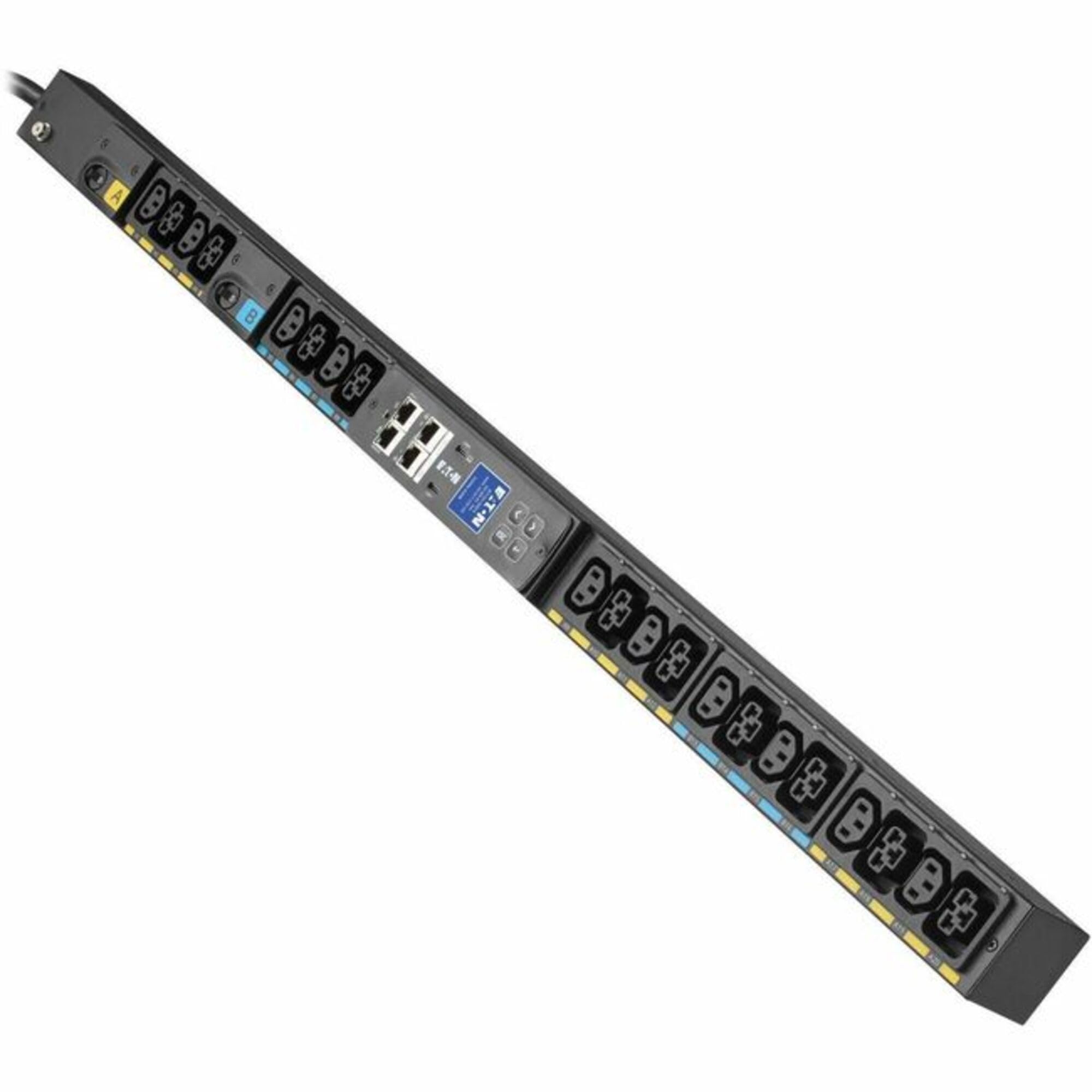 Eaton Single-Phase Managed Rack Pdu G4, 208V, 20 Outlets, 24A, 5.8Kw, L6-30 Inpu