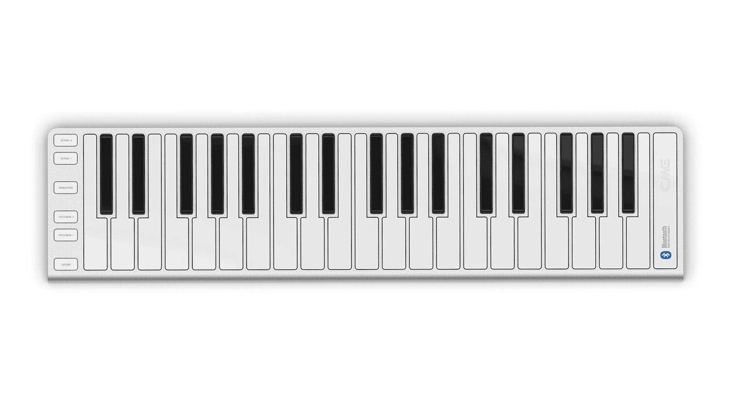 Xkey 37 Air Bluetooth Midi Keyboard - Apple-Style Ultra-Thin Aluminum Frame, 37 Full-Size Velocity-Sensitive Keys, Polyphonic Af