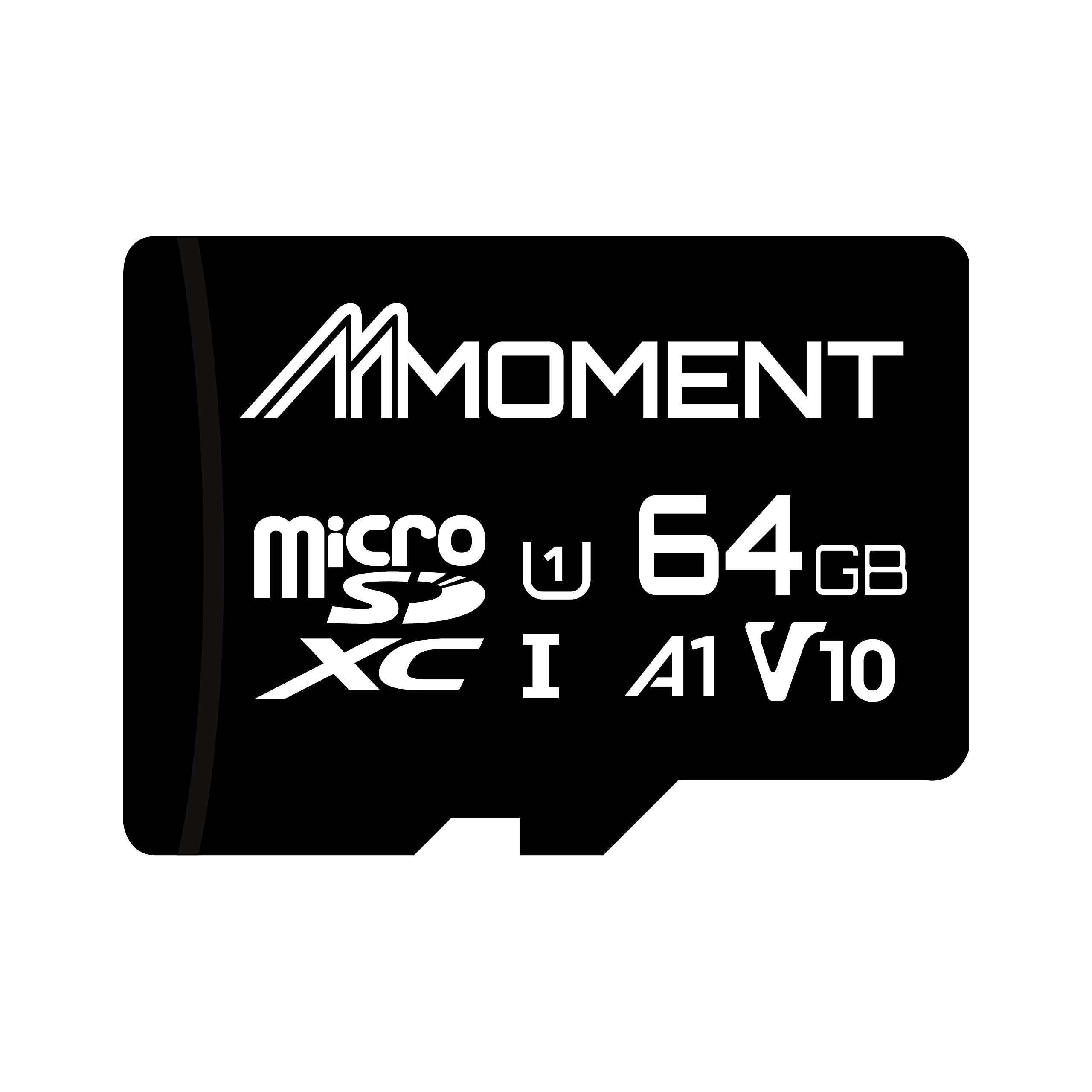 Mmoment 64Gb Micro Sdhc Card, A1, Uhs I, U1, V10, Class 10 Compatible, Read Speed Up To 95 Mb/S, Sd Adapter Included