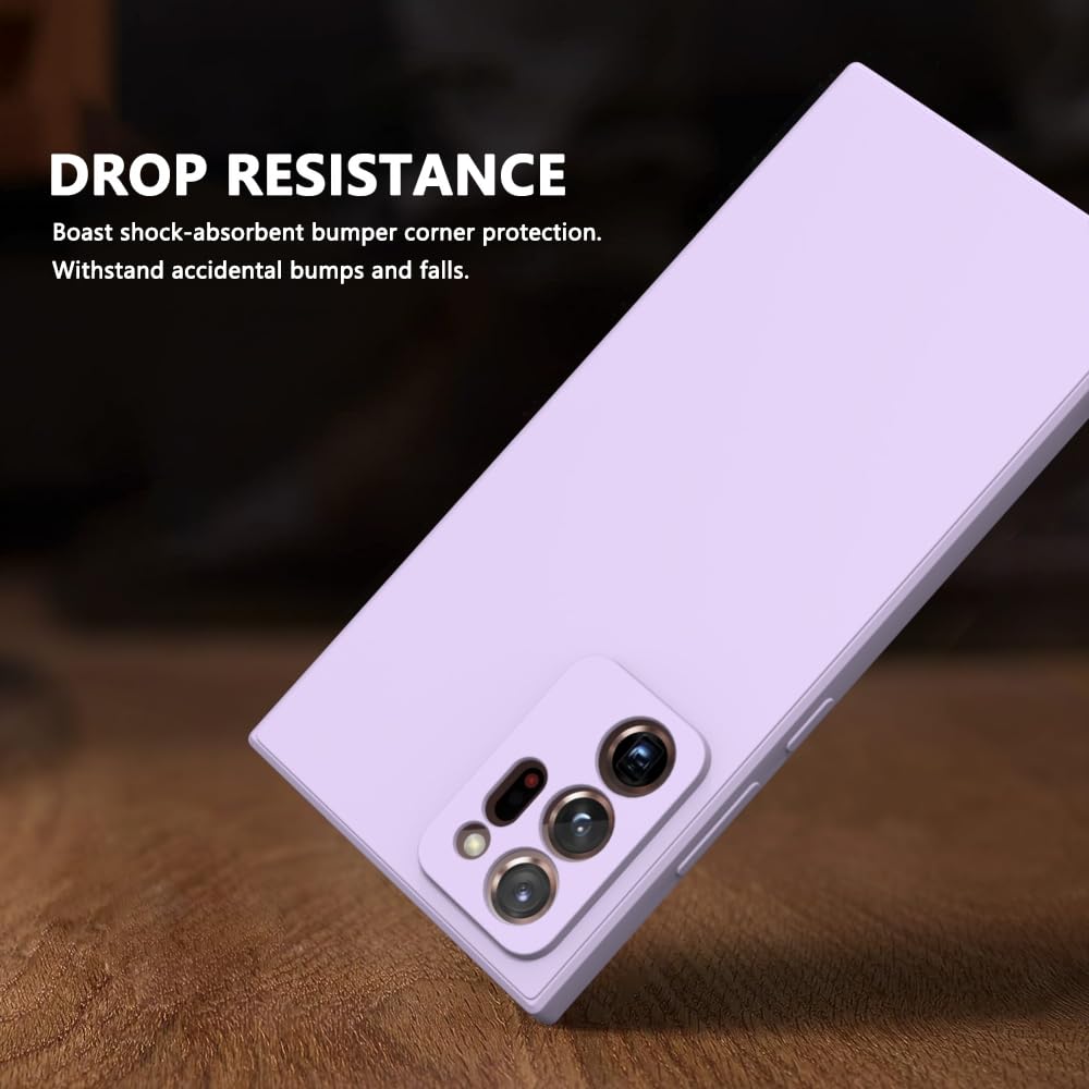 Wogroo For Samsung Galaxy Note 20 Ultra Case Purple, Scratch Resistant With Soft Touch, Slim Thin Phone Cover For Samsung Galaxy