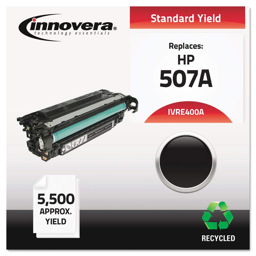 Innovera Ivre400A 5500 Page Yield Remanufactured Toner Replacement For 507A (Ce400A)   Black