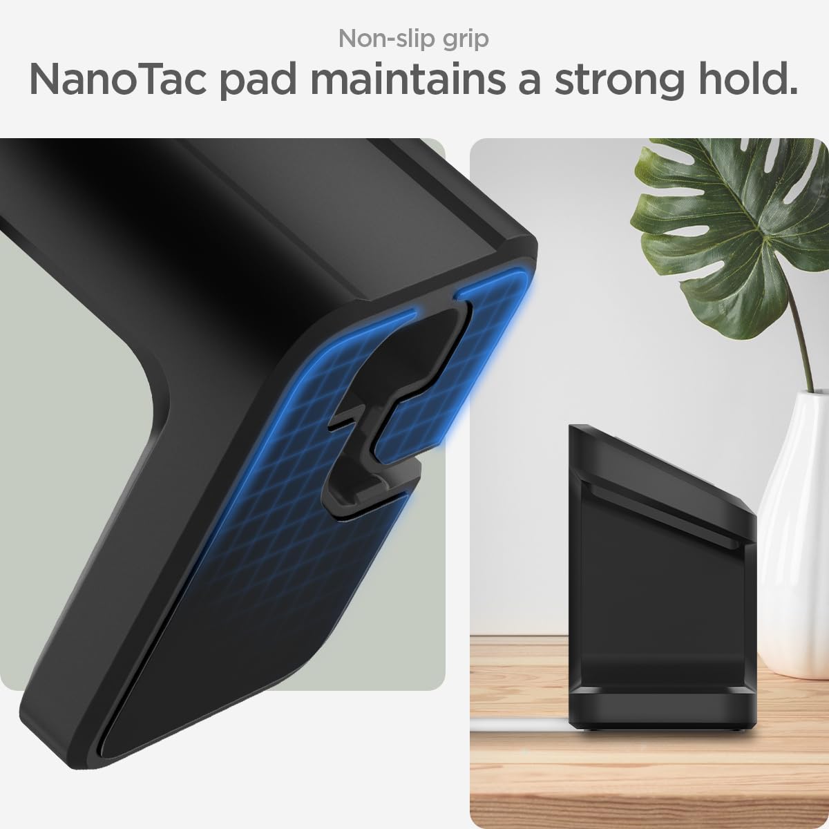 Spigen S355 Stand Designed For Google Pixel Watch 3/2 Charger Stand Durable Tpu With Non-Slip Stable Base (Not Compatible With P