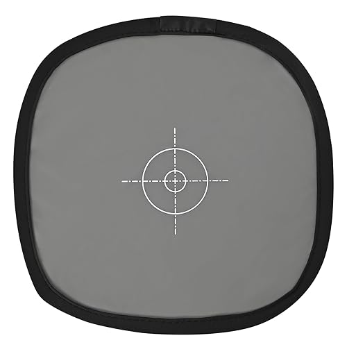Lightdow 12 X 12 Inch (30 X 30 Cm) White Balance 18% Gray Reference Reflector Grey Card With Carry Bag [Folded Version]