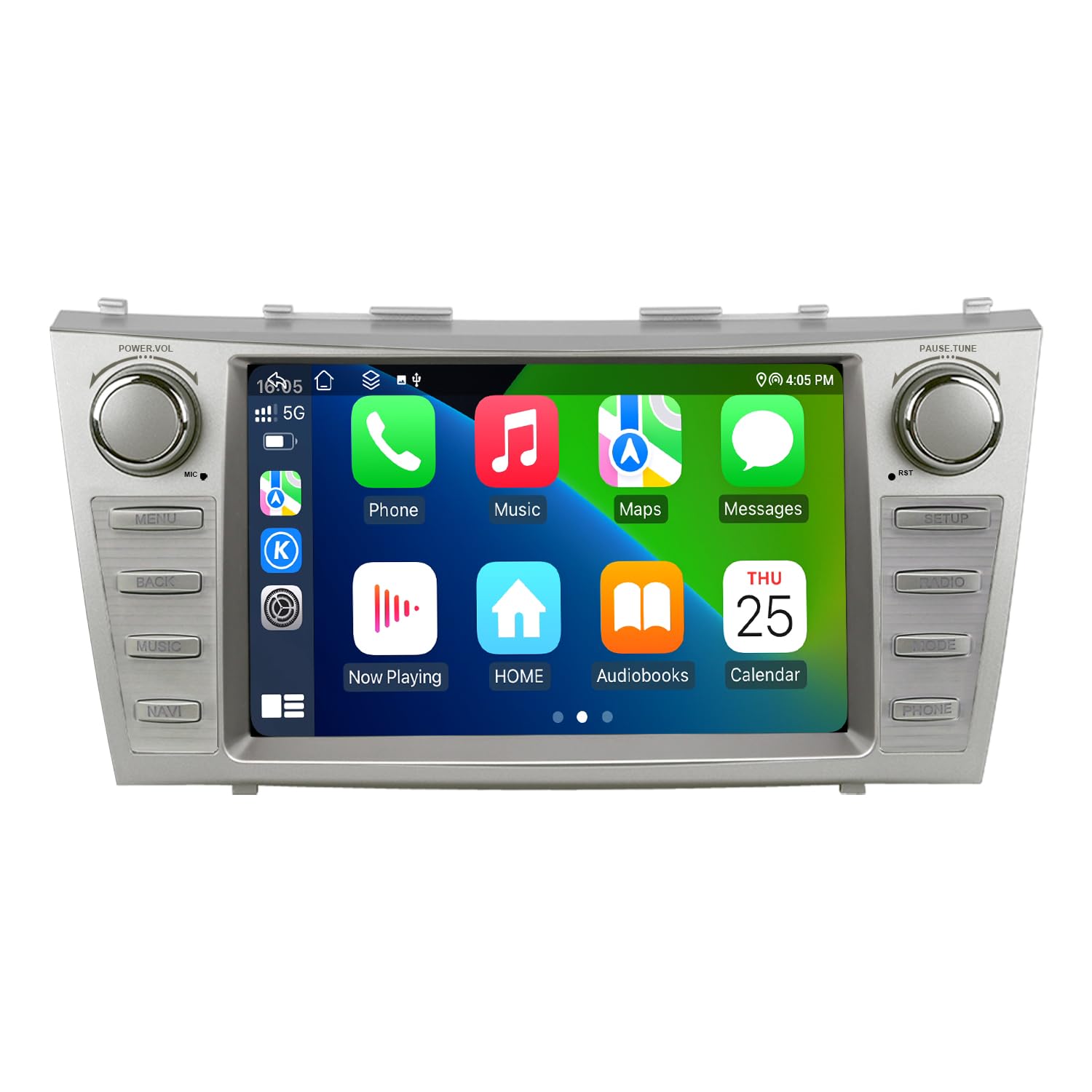 Swtnvin Car Radio Stereo For Toyota Camry 2007 2008 2009 2010 2011 Android 13 Built In Carplay & Autoplay 4G Lte Dual Wifi Dsp B