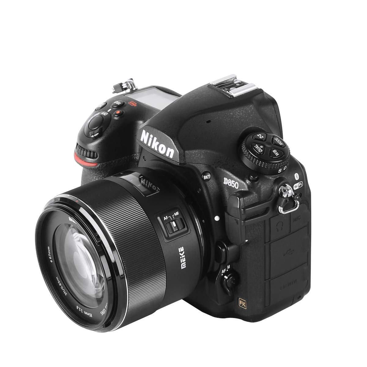 Meike 85Mm F1.8 Wide Aperture Full Frame Auto Focus Telephoto Lens For Nikon F Mount Dslr Camera And Compatible With Nikon Aps-C