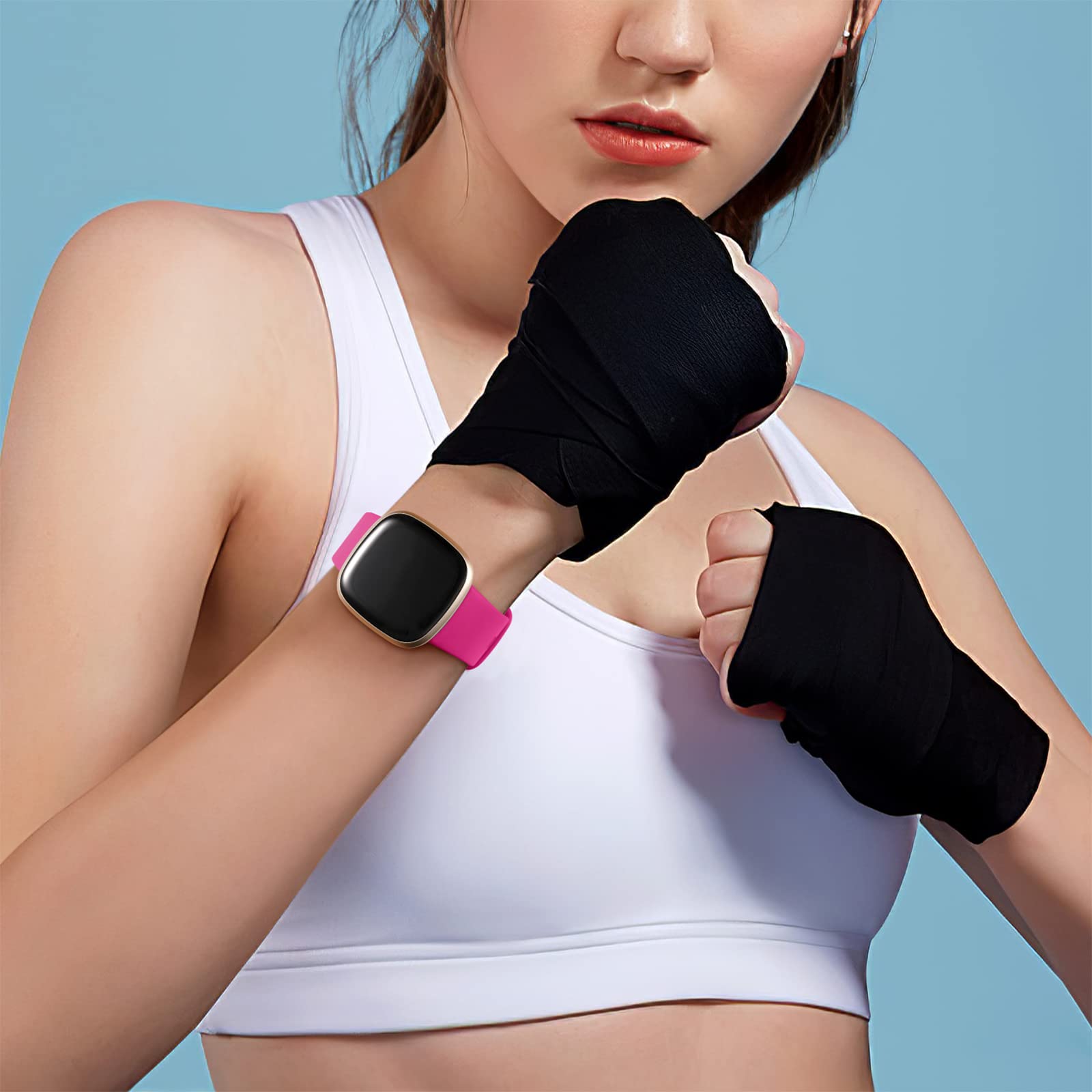 Dirrelo Compatible With Fitbit Sense Bands/ Fitbit Versa 3 Bands Women/ Fitbit Versa 4 Bands Women/ Fitbit Sense 2 Bands For Wom