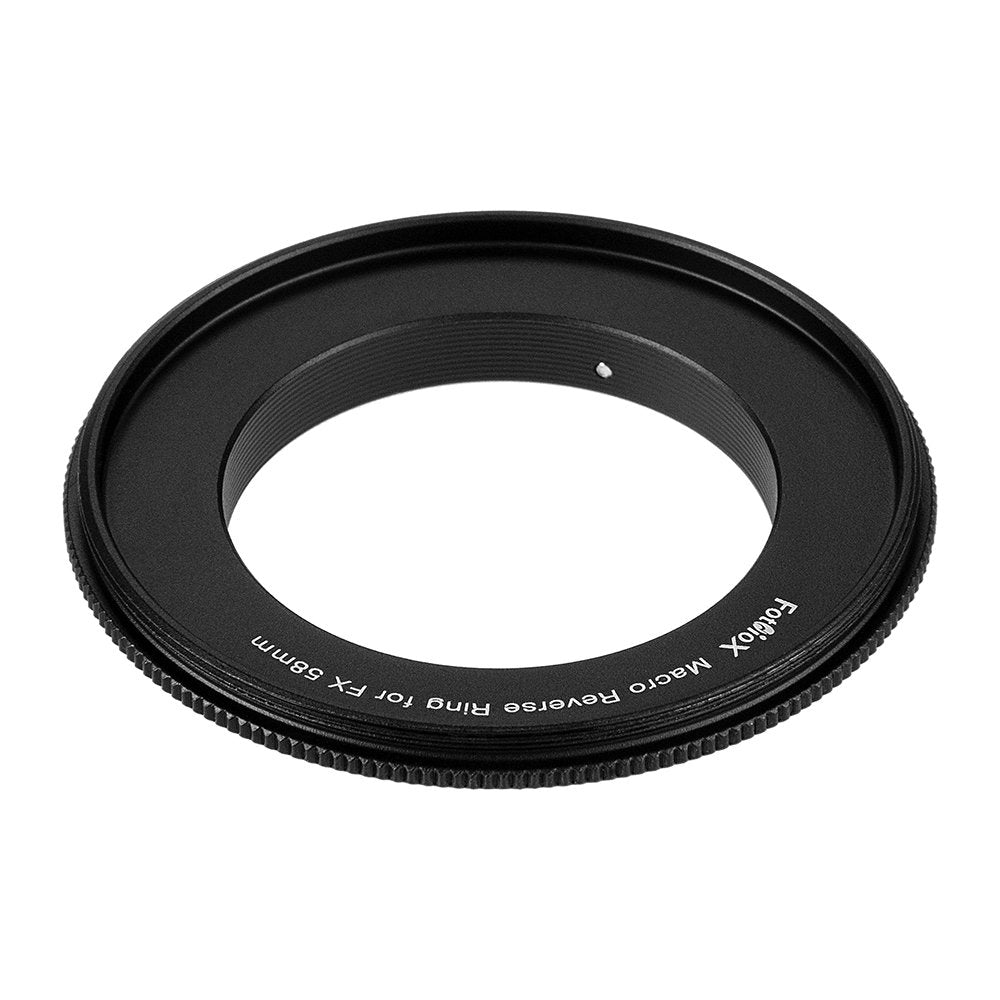 Fotodiox Macro Reverse Adapter Compatible with 58mm Filter Thread to Fujifilm XMount Cameras