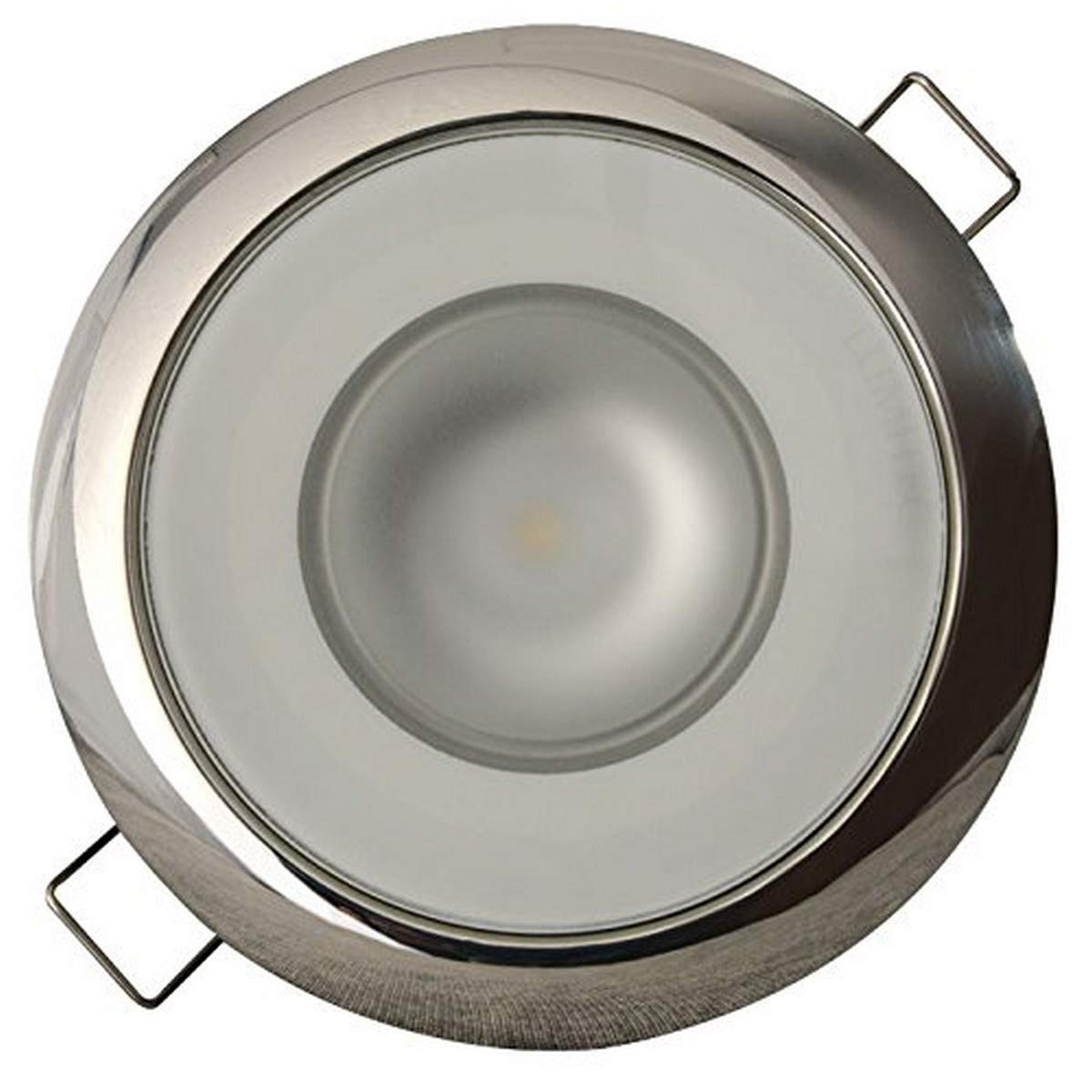Lumitec Mirage Ss Polished Bezel Exterior And Interior Flush Mount Led Down Light White Dimming Blue Dimming 113111,WBLITB00976LRG4