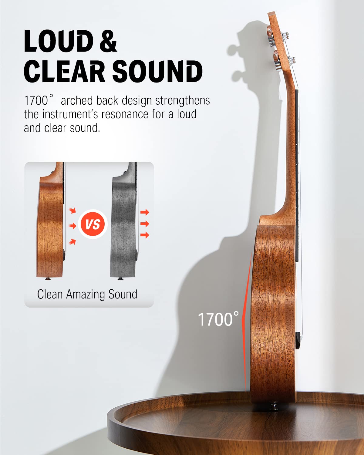 Donner Tenor Ukulele Mahogany Professional 26 Inch Ukelele Starter Bundle Kit With Free Online Lesson Gig Bag Strap Nylon String