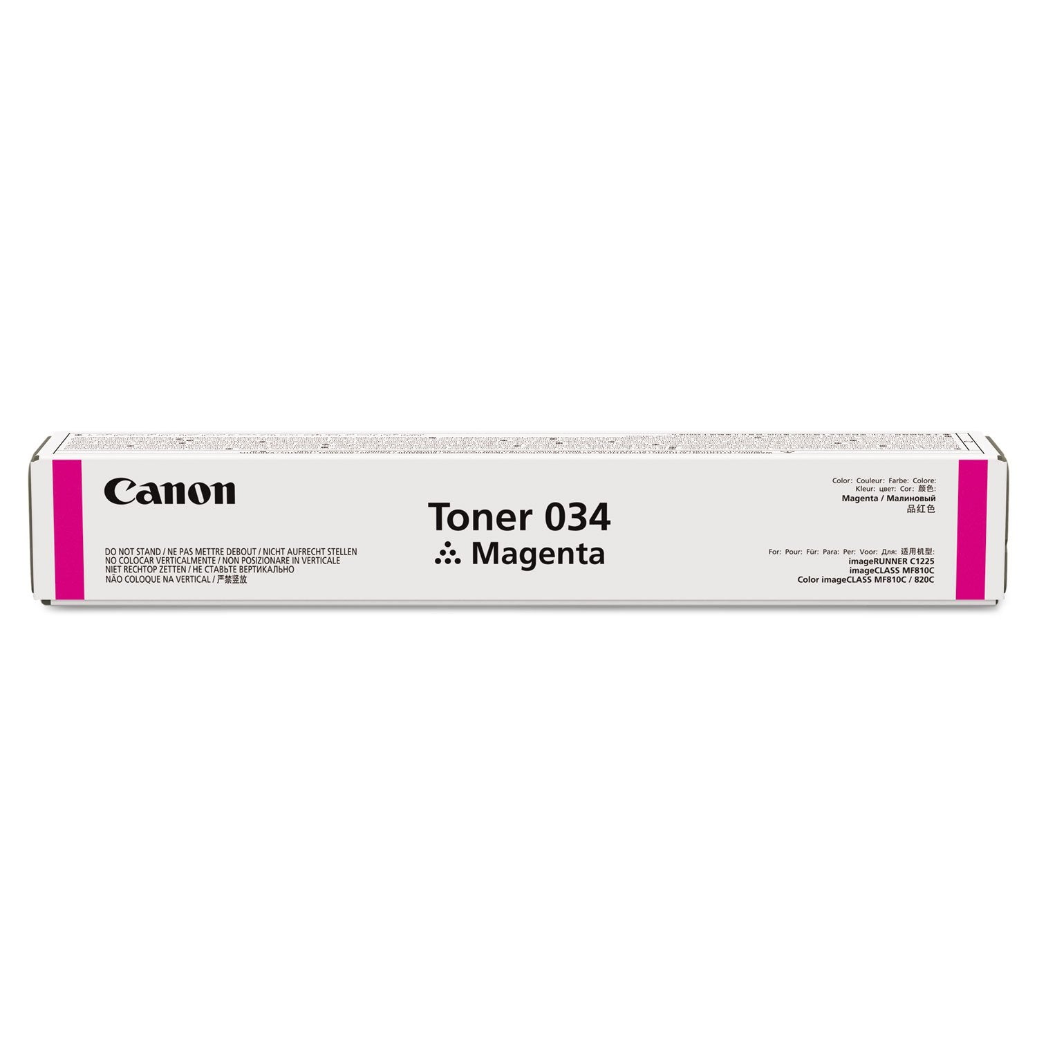 Canon Toner 034 Magenta Pages 7.300, 9452B001 (Pages 7.300 Standard Capacity)
