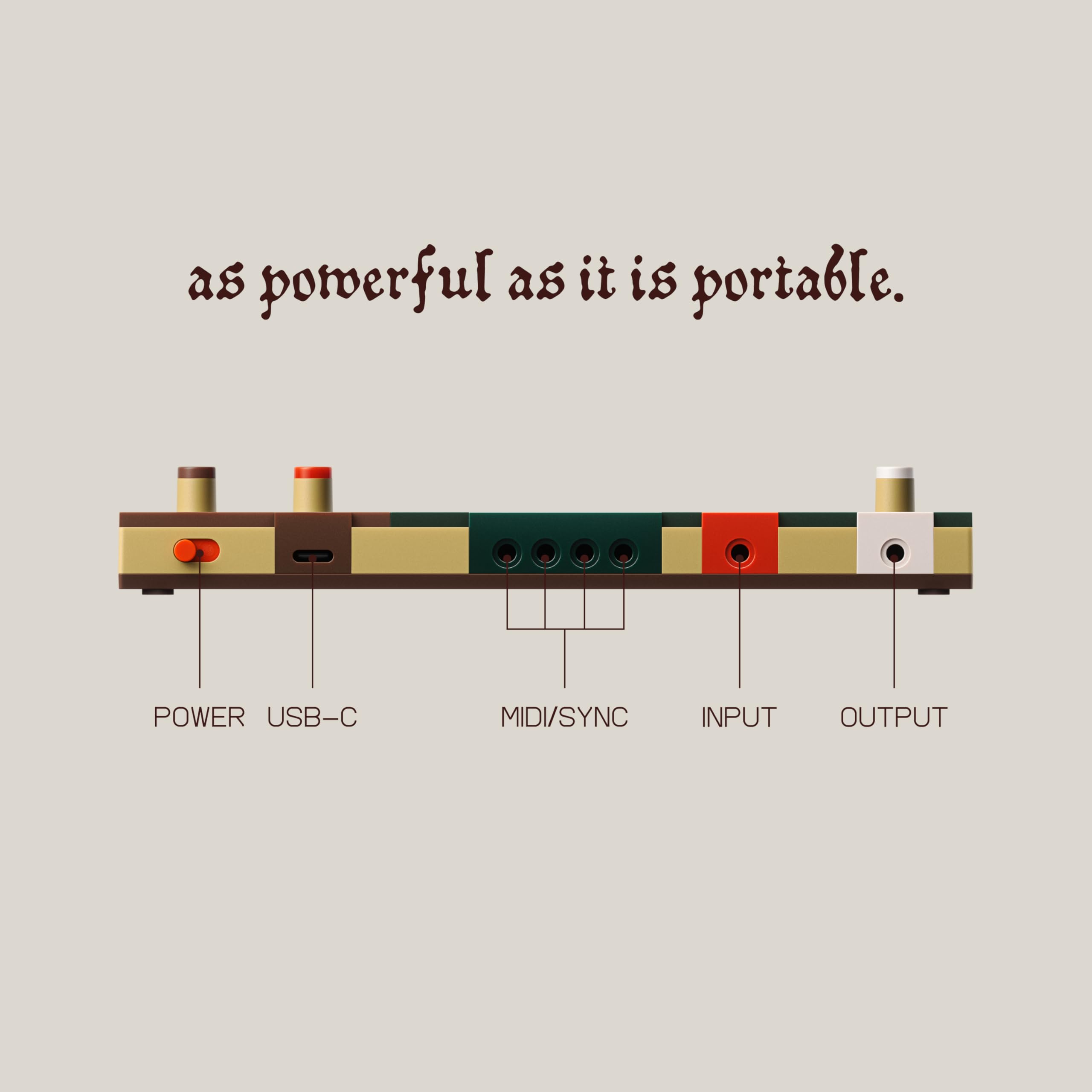 Teenage Engineering Ep 1320 Medieval Sampler, Drum Machine And Sequencer With Built In Microphone And Effects