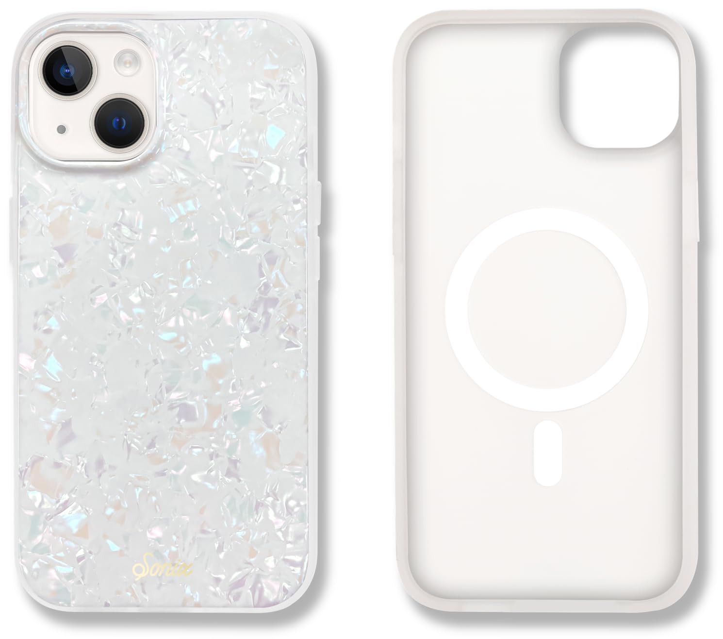 Sonix Case For Iphone 15, 14, 13 | Compatible With Magsafe | 10Ft Drop Tested | Pearl Tort