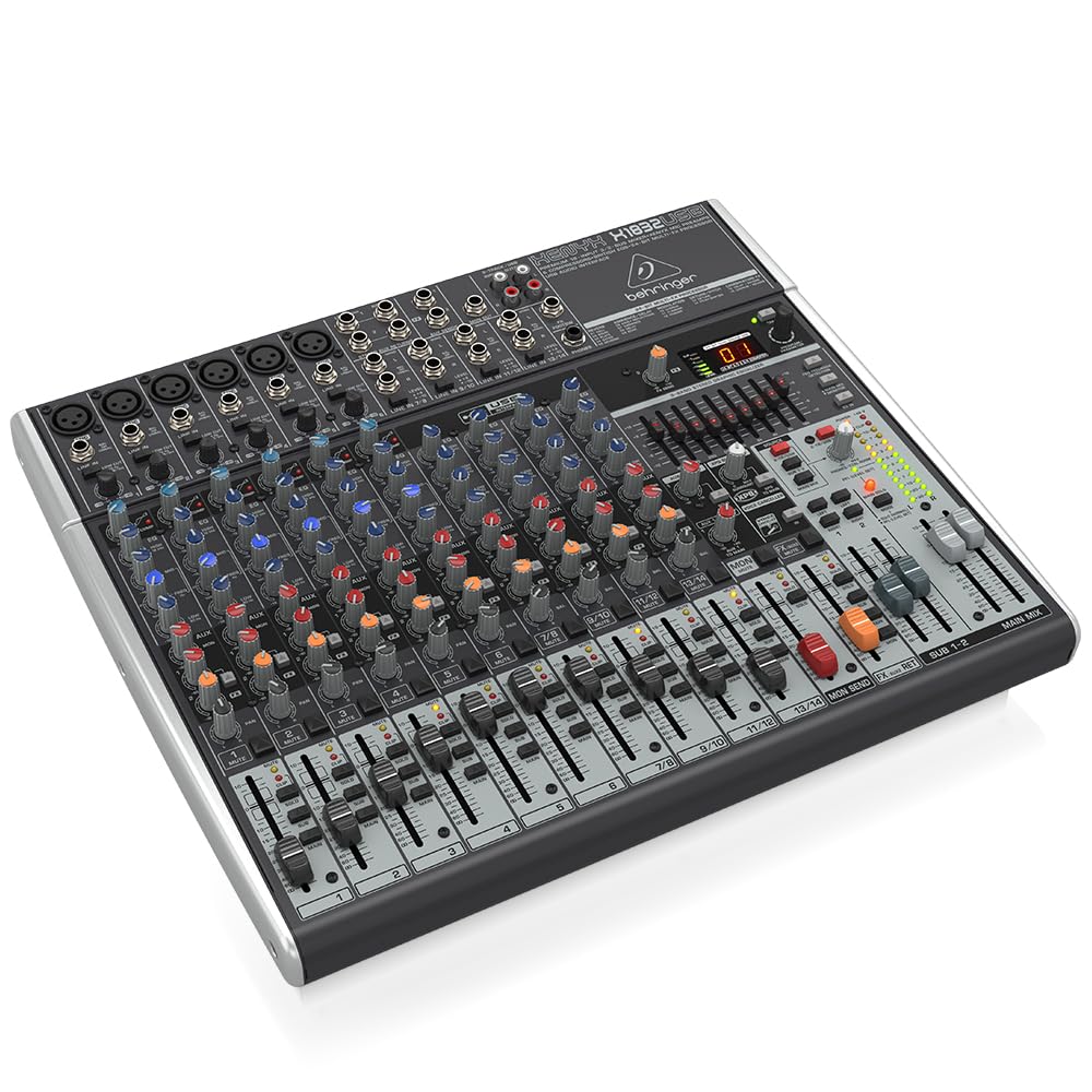 Behringer Xenyx X1832Usb Mixer With Usb And Effects