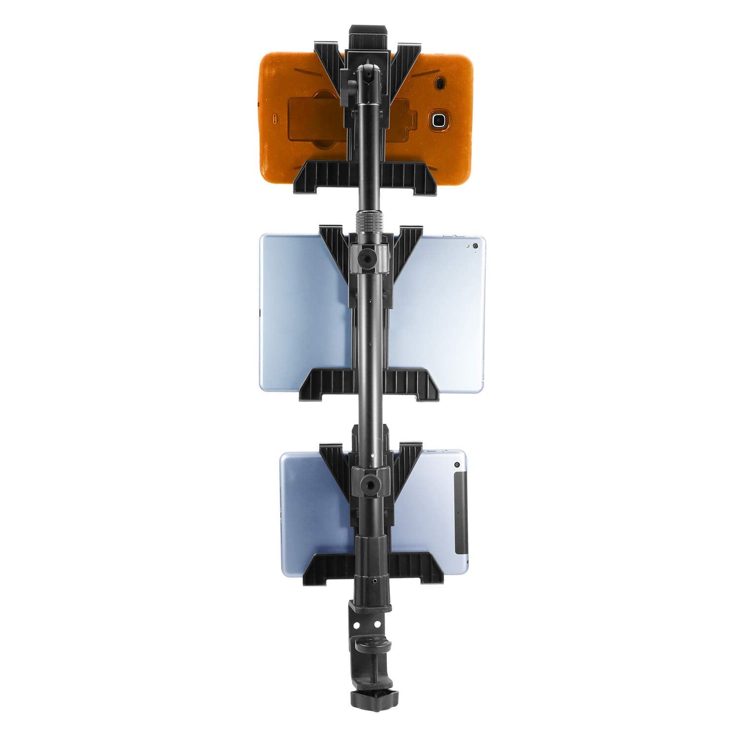 iBOLT Tablet Tower- Point of Purchase/POS Clamp Mount - with 3 TabDock Holders Perfect for Multiple delivery Applications (DoorD