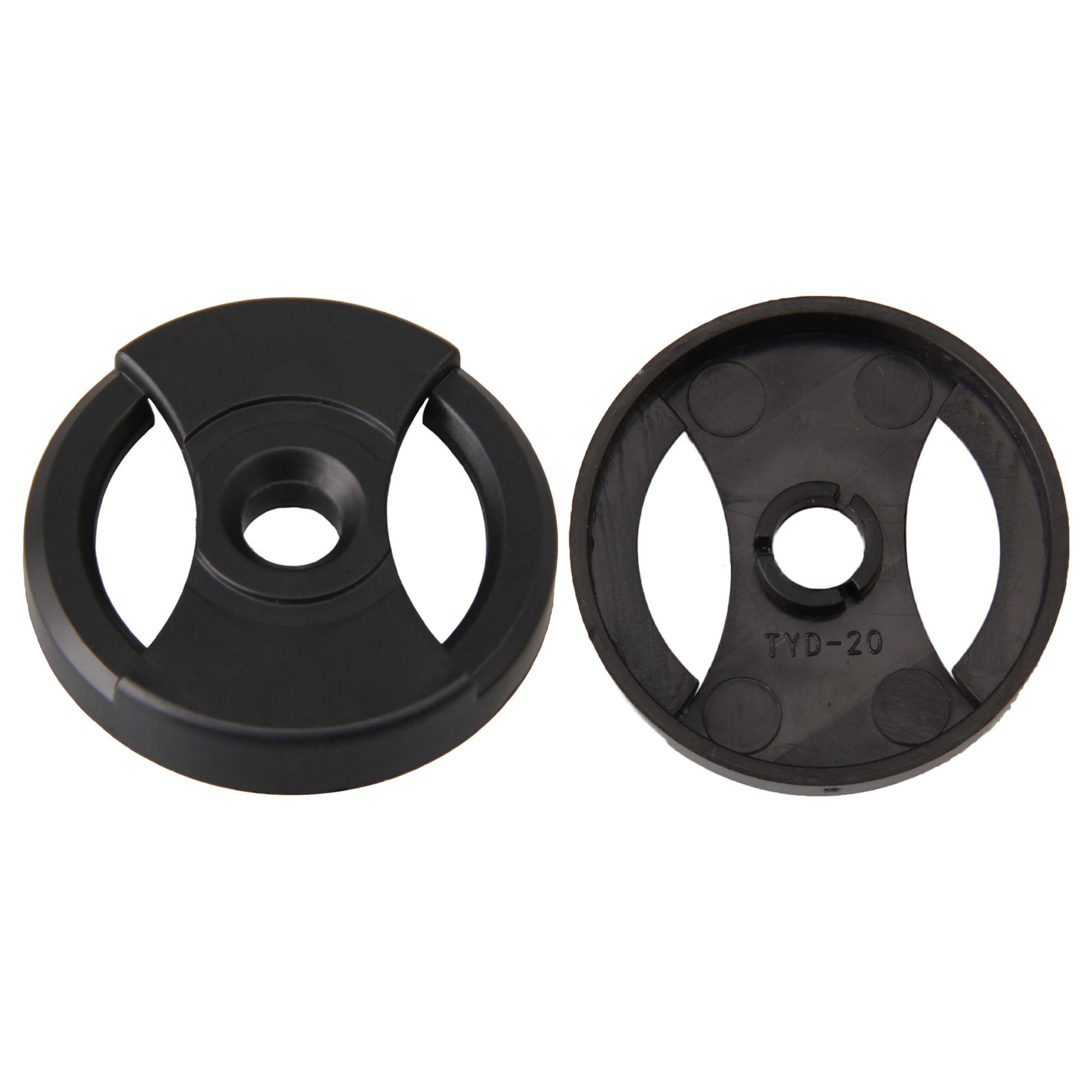 Lovermusic Black 7 Inch 45 Rpm Abs Vinyl Record Centre Hole Adapter For Turntables Record