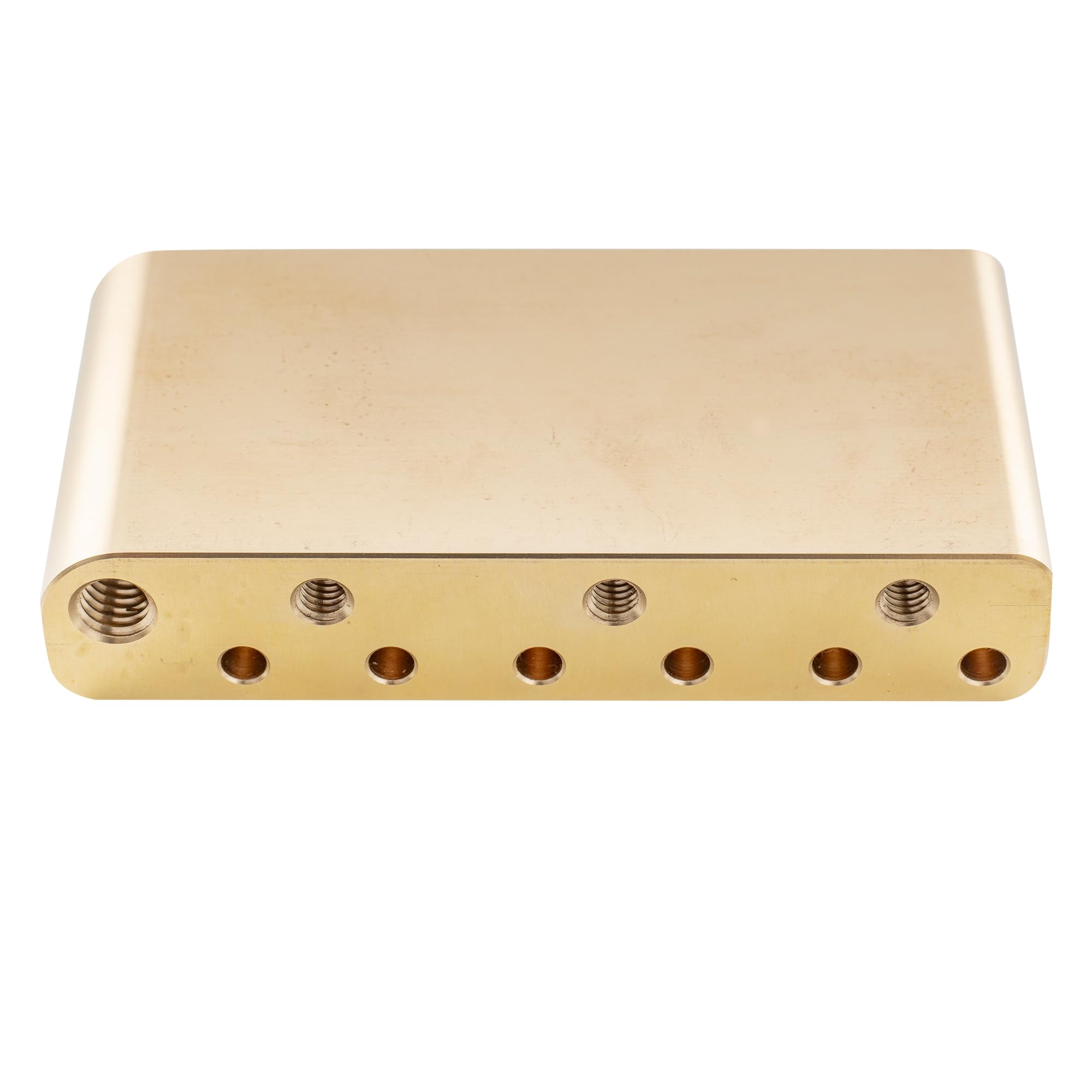 Musiclily Ultra 52.5Mm (2 1/16 Inch) Full Solid Brass 36Mm Short Tremolo Block For China Made Squier New After 2021 Affinity 2 P