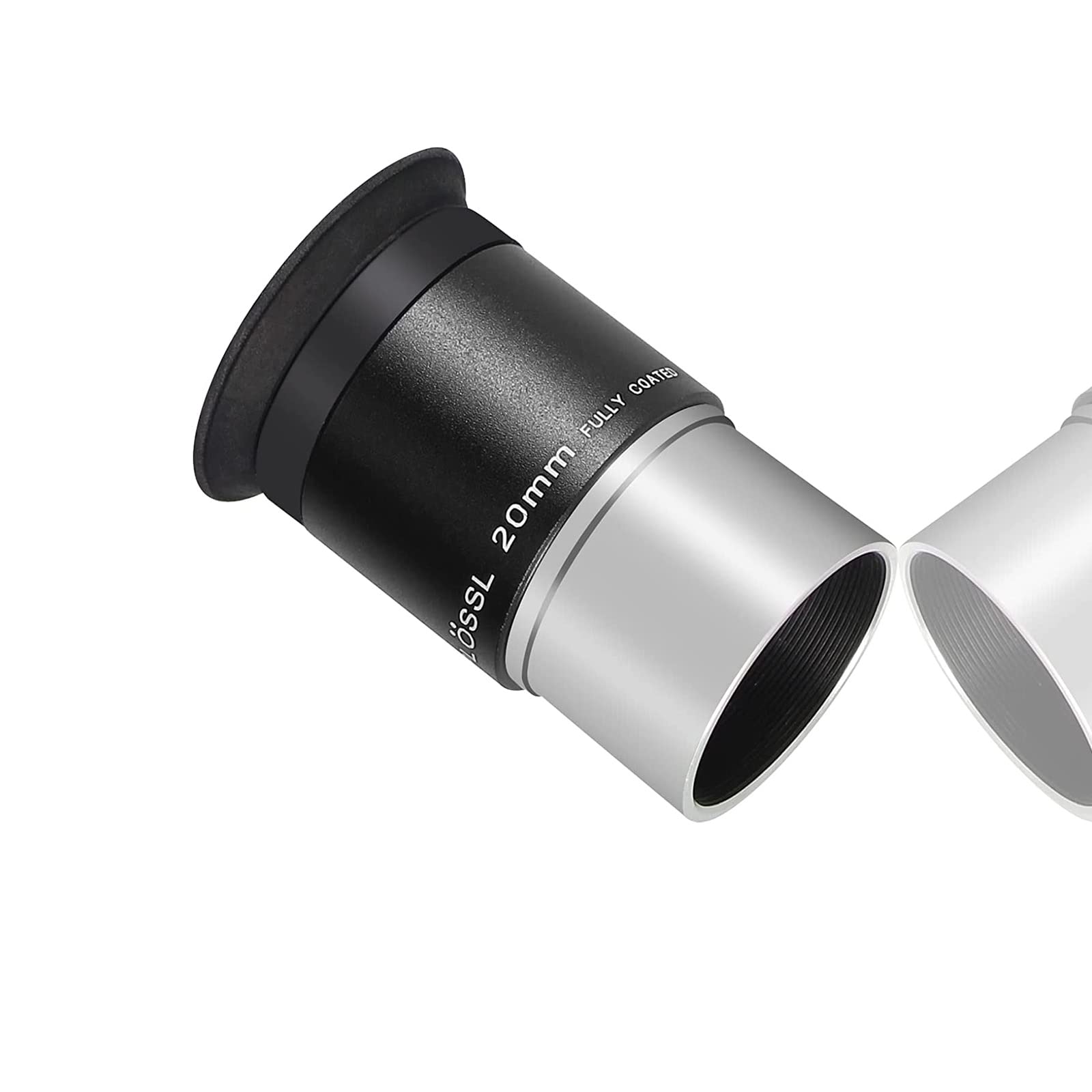 1.25'' 20Mm Plossl Telescope Eyepiece   4 Element Plossl Design   Threaded For Standard 1.25Inch Astronomy Filters