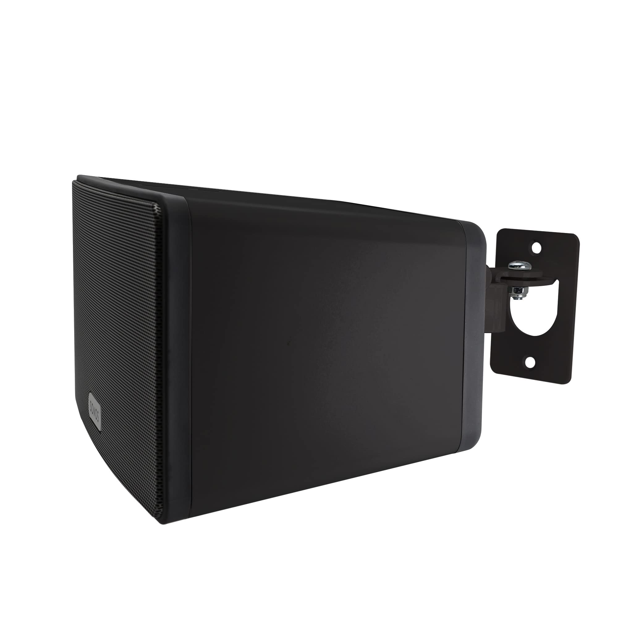 Play 3 Wall Mount Black, Compatible With Sonos Play:3, Adjustable Swivel & Tilt Mechanism, Mounting Bracket Includes All Fixings