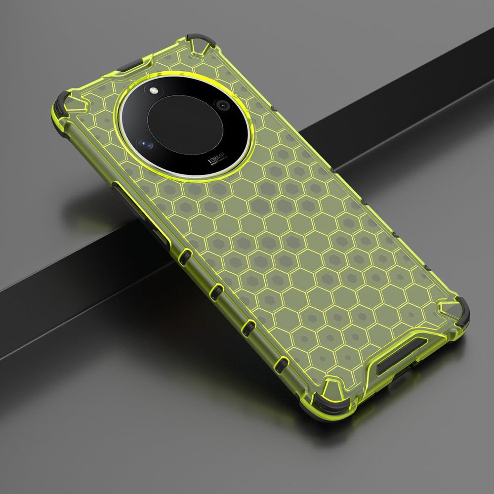 Pzwoxukhov Compatible With Honor X9B 5G / X50 5G / X50 Gt 5G Case Cover,Compatible With Honor Magic 6 Lite 5G Honeycomb Anti Dro