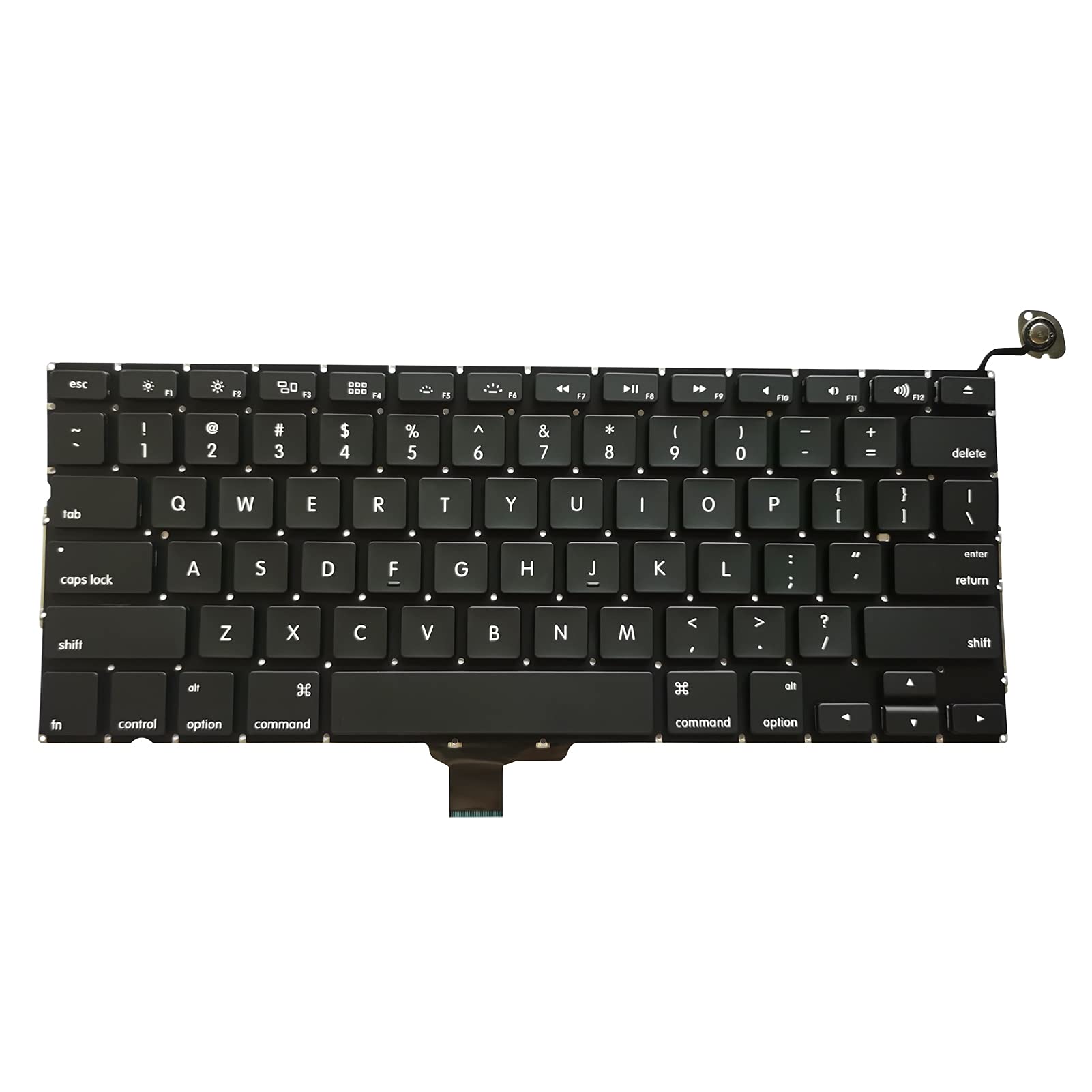 ChenGong - US Keyboard Replacement Compatible with 13 A1278 2009 2010 2011 2012