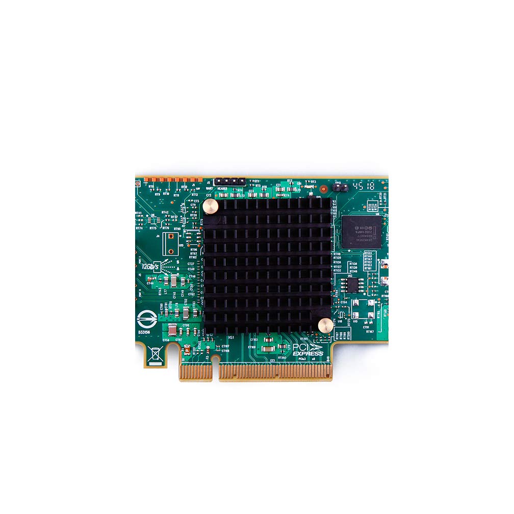 12G External Pci E Sas/Sata Hba Controller Card, Broadcom'S Sas 3008, Compatible For Sas 9300 8E