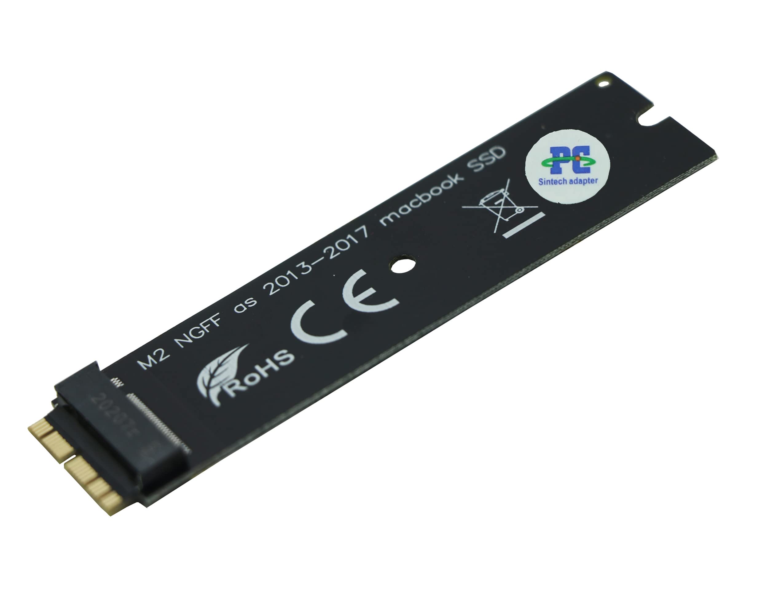 Sintech NGFF M.2 nVME SSD Adapter Card for Upgrade 2013-2015 Year Macs(Not Fit Early 2013 MacBook Pro)