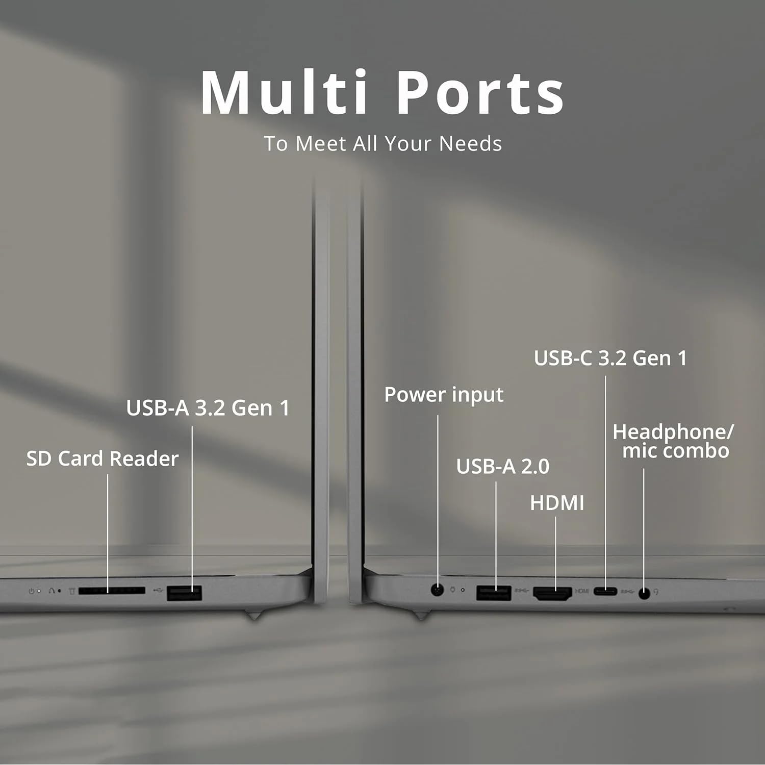 Lenovo Ideapad 1 15.6'' Fhd Laptop, 12Th Gen Intel Core I3 1215U 6 Core Processor, 16Gb Ddr4 Memory, 1Tb Pcie Ssd, Sd Card Reade