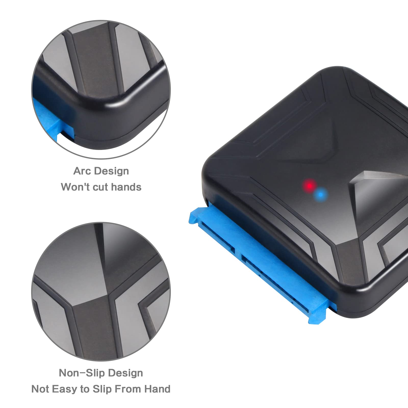 Vcom Sata To Usb Adapter, Usb 3.0 To Sata Cable For 3.5 2.5 Inch Ssd Hdd Sata Iii Hard Drive Disk, Support Uasp Compatible With