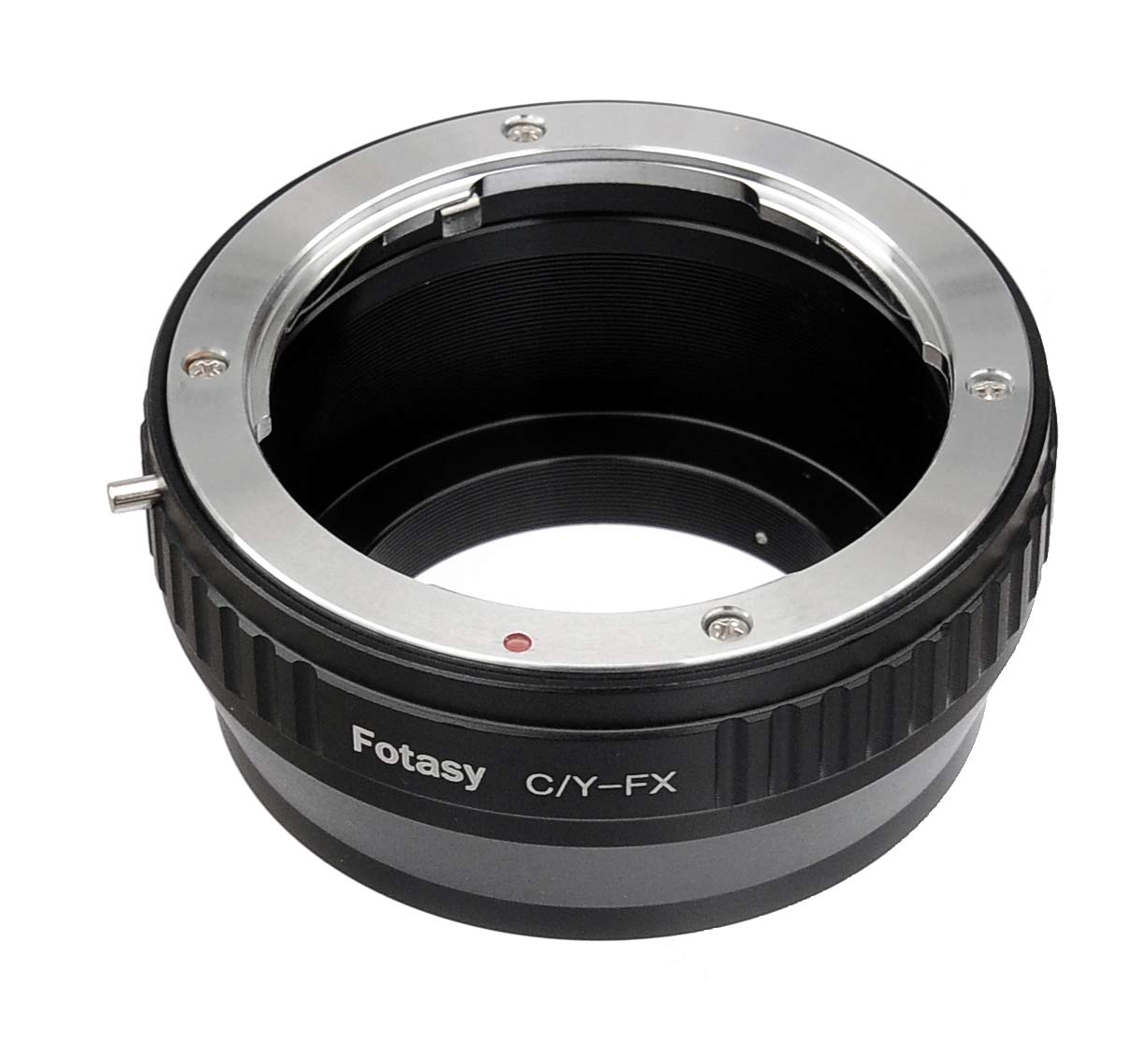 Fotasy Contax Yashica C/Y Lens to Fuji X Adapter, CY Lens X Mount Adapter, Compatible with Fujifilm X-Pro1 X-Pro2 X-Pro3 X-E2 X-