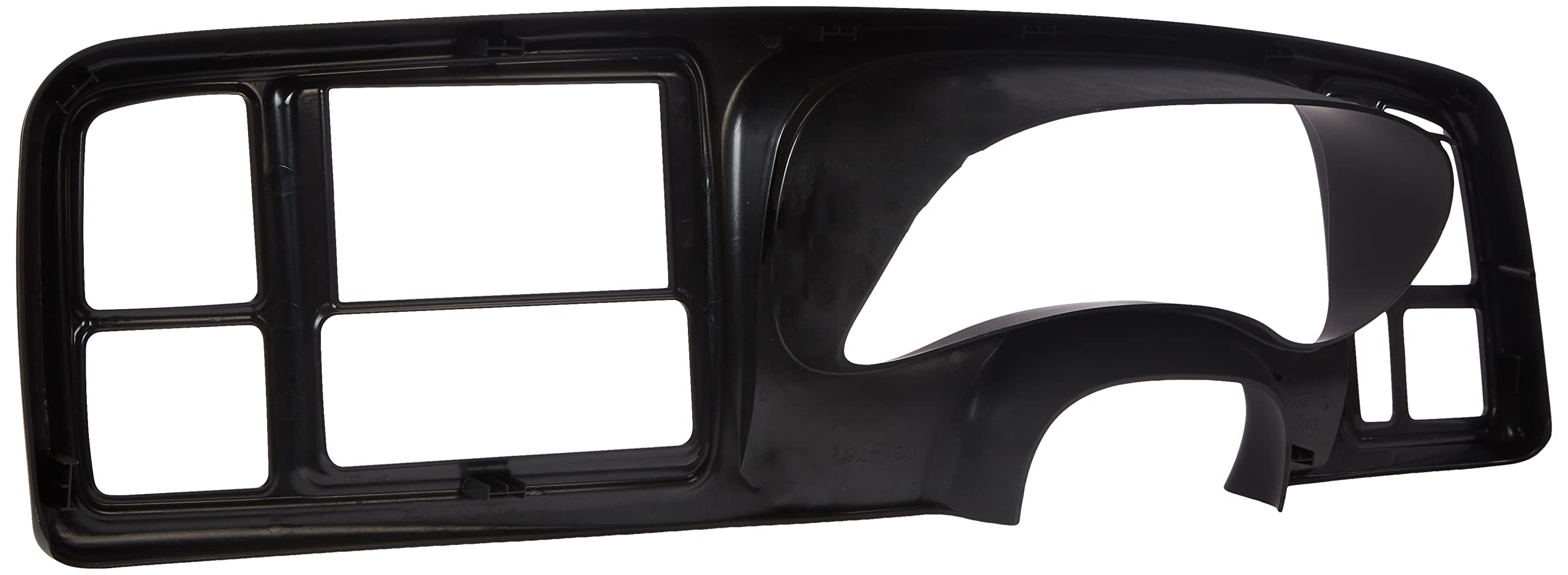 Gm Trucks 1999-2002 Double Din Kit Ddin Dash Panel - Black