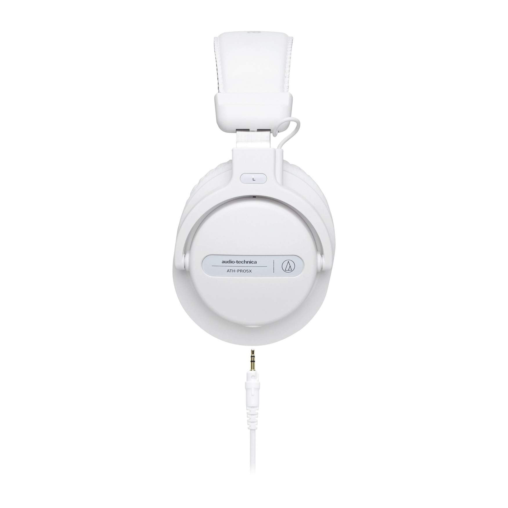 Audio-Technica Ath-Pro5Xwh Professional Closed-Back Dynamic Over-Ear Dj Monitor Headphones, White