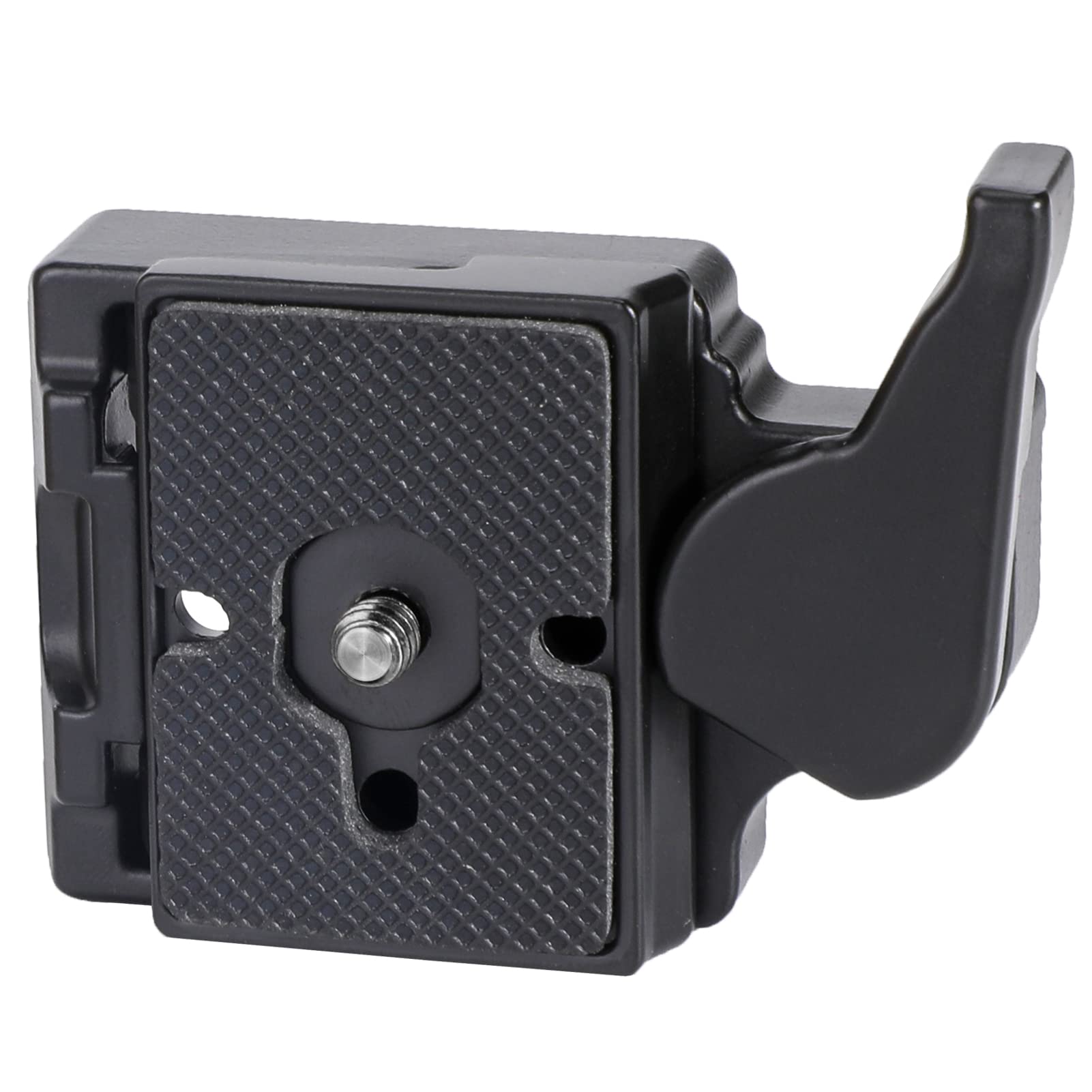 Konsait Black Camera 323 Quick Release Plate With Special Adapter (200Pl 14) Use For Manfrotto 323(New Version)