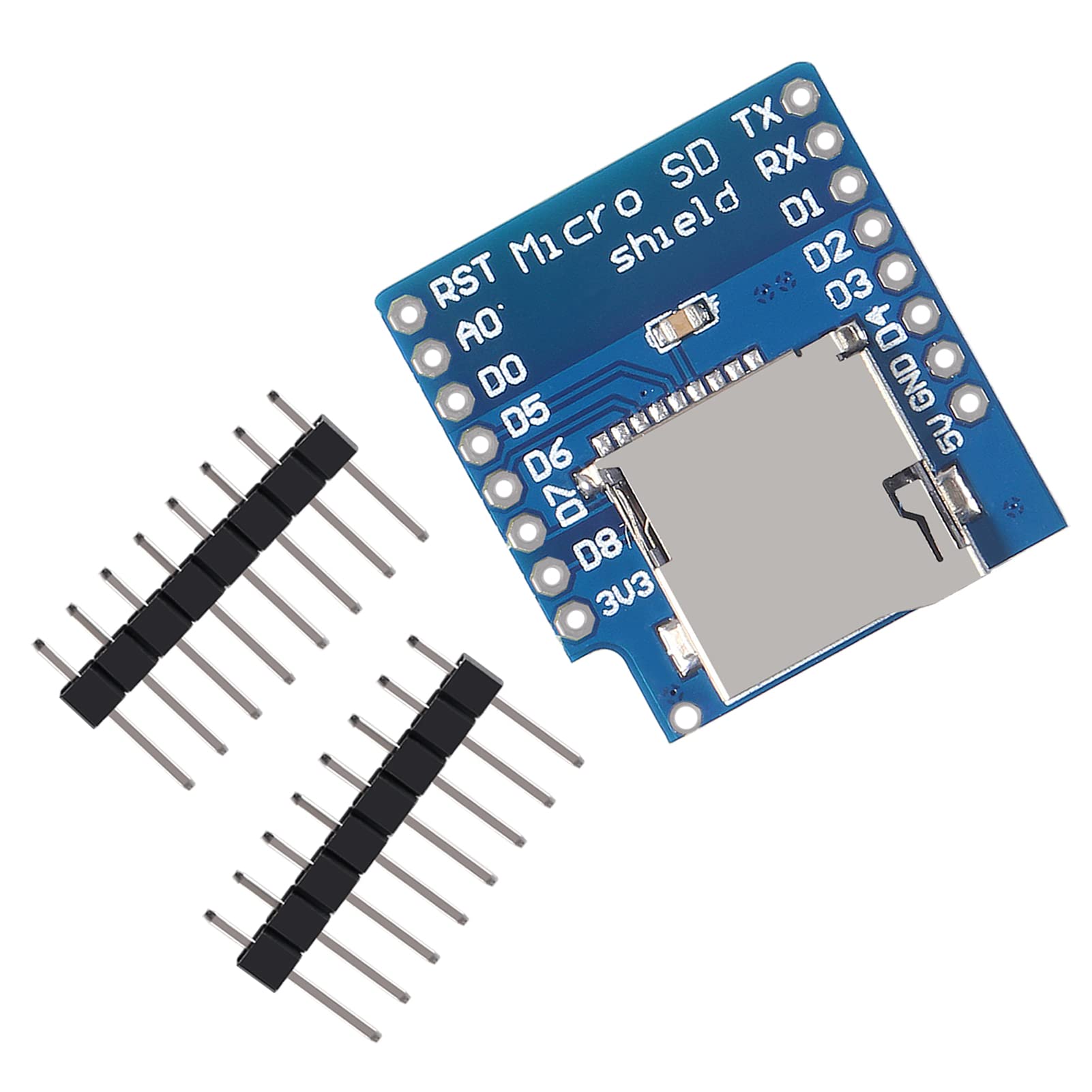 Aceirmc 10Pcs Micro Sd Card Shield D1 Mini Tf Wifi Esp8266 Compatible For Wemos D1 Mini Tf Card Module