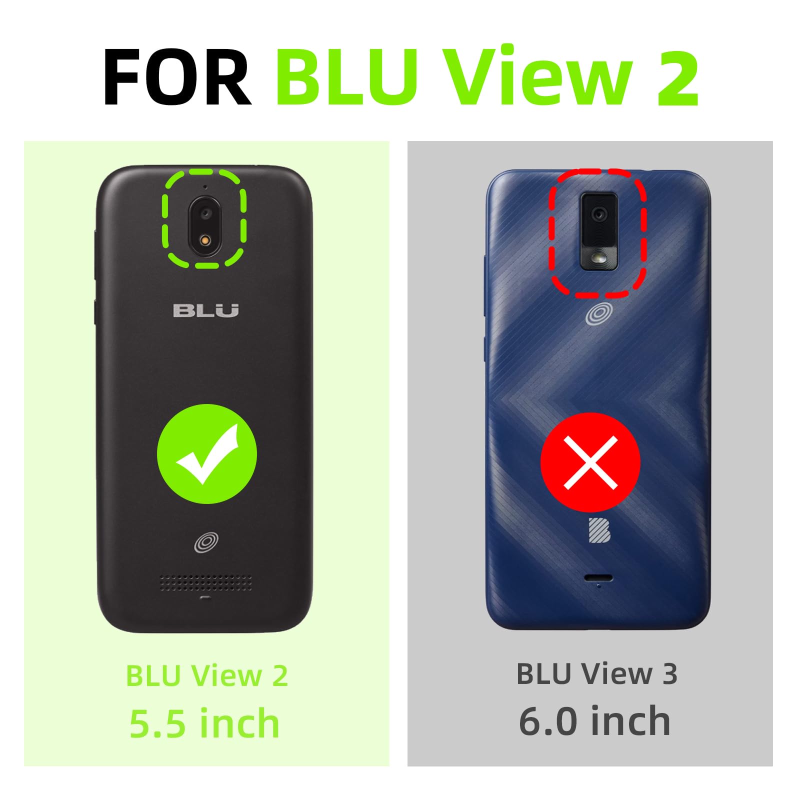 Kudini For Case For Blu View 2 B130Dl Phone Case For Women Glitter Crystal Soft Tpu Bling Cute Butterfly Heart Floral Clear Prot