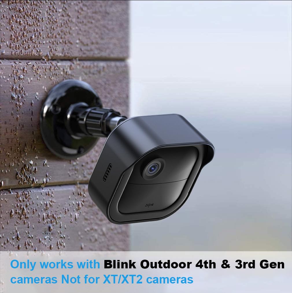 All New Blink Outdoor Camera Surveillance Mount, 3 Pack Weatherproof Protective Housing And 360 Degree Adjustable Mount With Sync Module 2 Mount (Blink Camera Are Not Included)