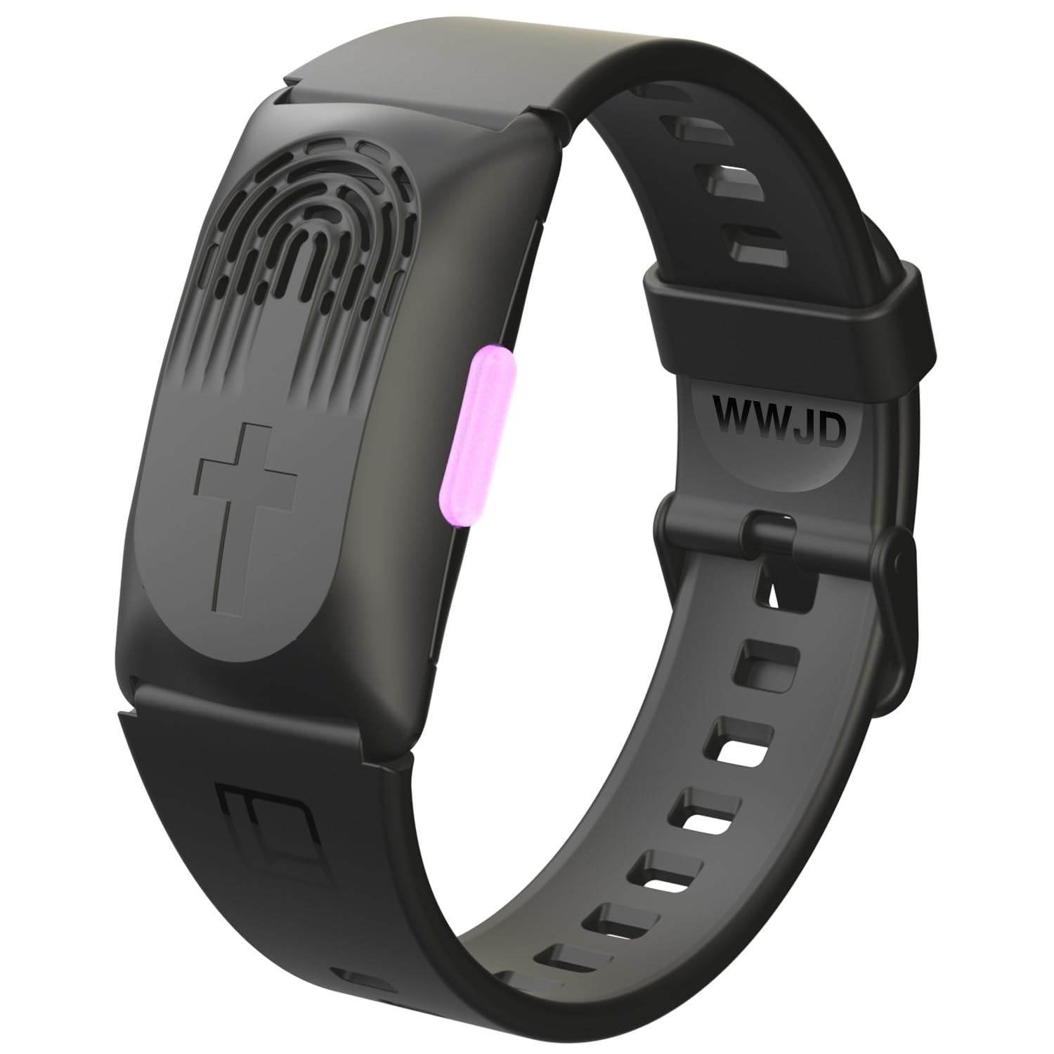 LIAISE Audio Bible Watch with 300+ KJV Verses, WWJD Wearable Scripture Speaker Bracelet, Rechargeable Christian Bible Wristband,