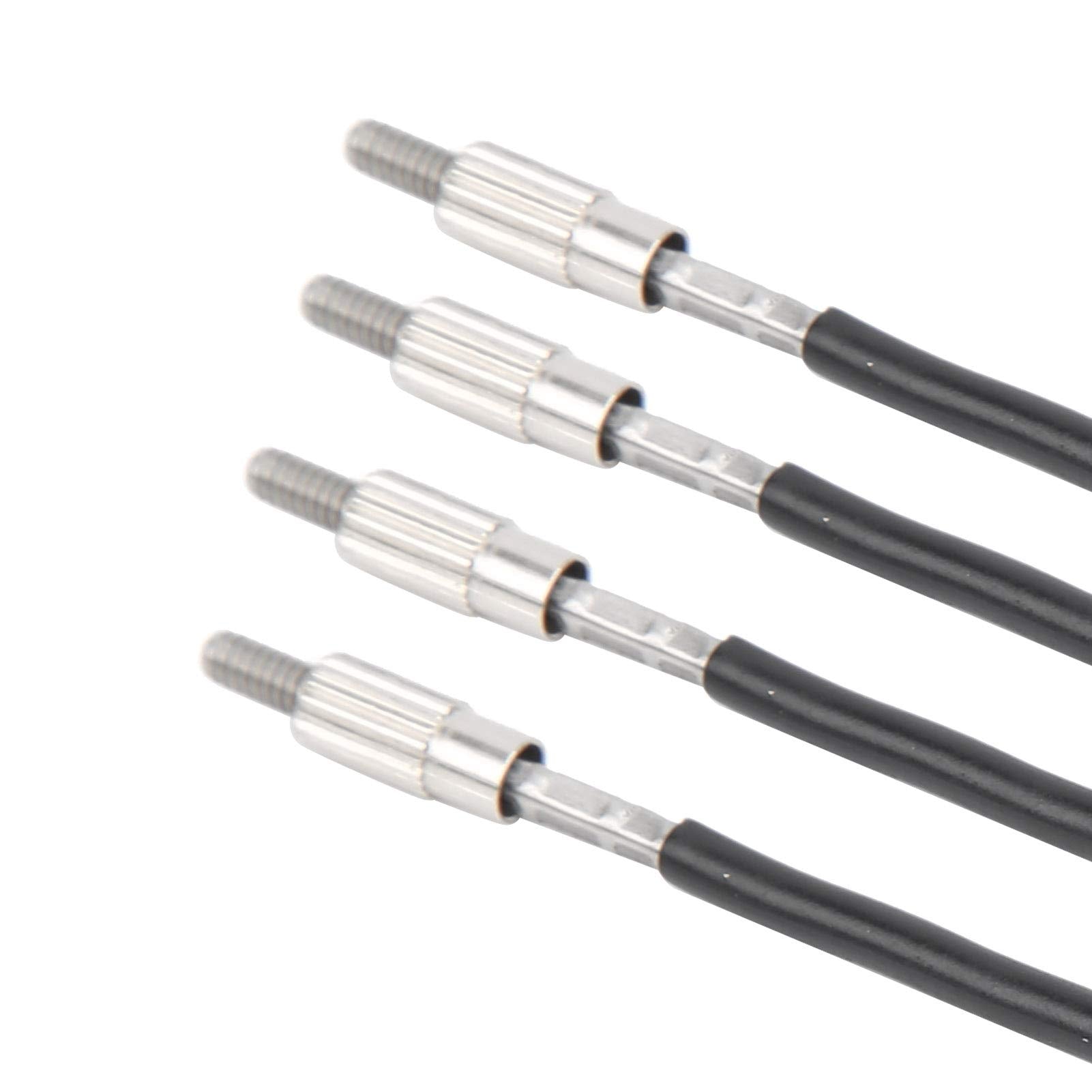 10Pcs Violin Tailgut Tail Gut Made Of Steel Violin Tailpiece Non Slip Wire Tailcord Replacement Accessories